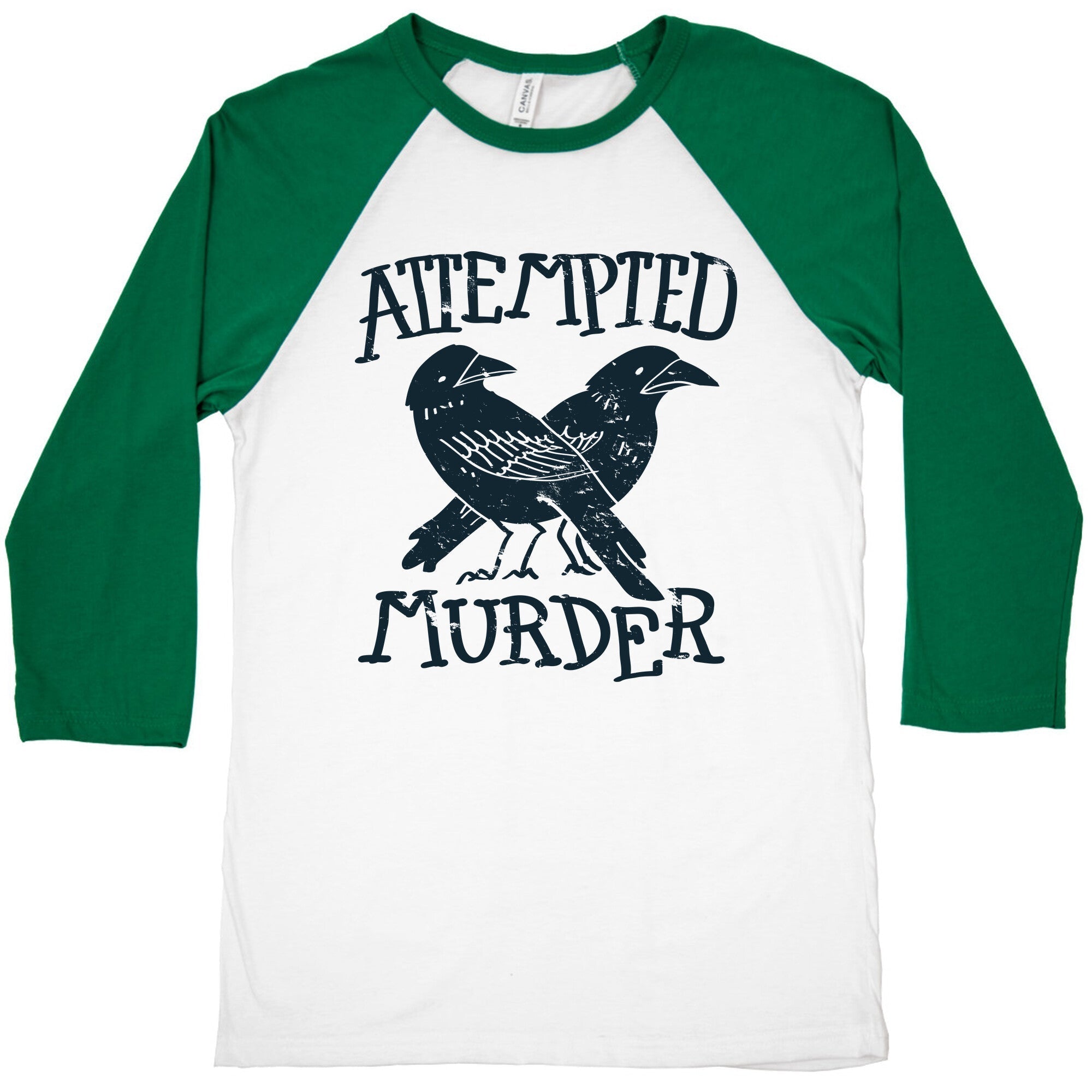 Attempted Murder Baseball Tee Style002 Hoodie, Sweatshirt | CoreVibeTees.com (Image 2)