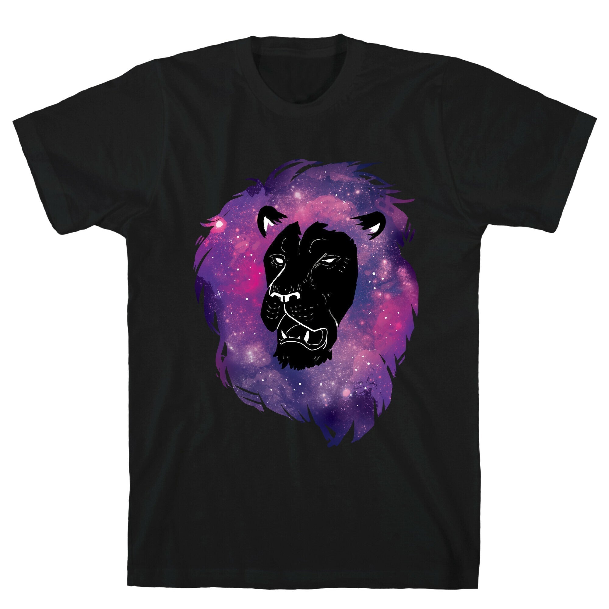Galaxy Lion T-Shirt Hoodie, Sweatshirt | CoreVibeTees.com (Image 1)