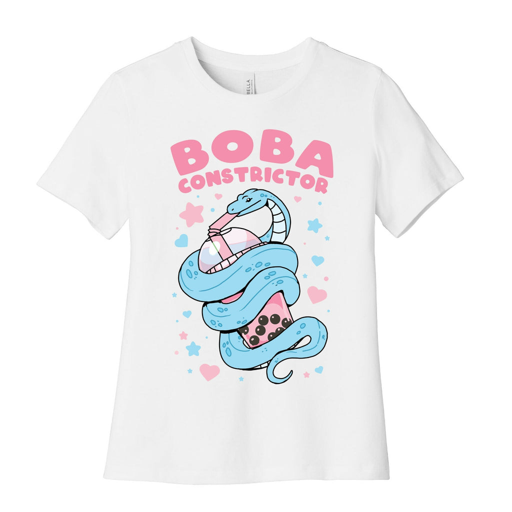 Boba Constrictor Women's Cotton Tee Hoodie, Sweatshirt | CoreVibeTees.com (Image 1)
