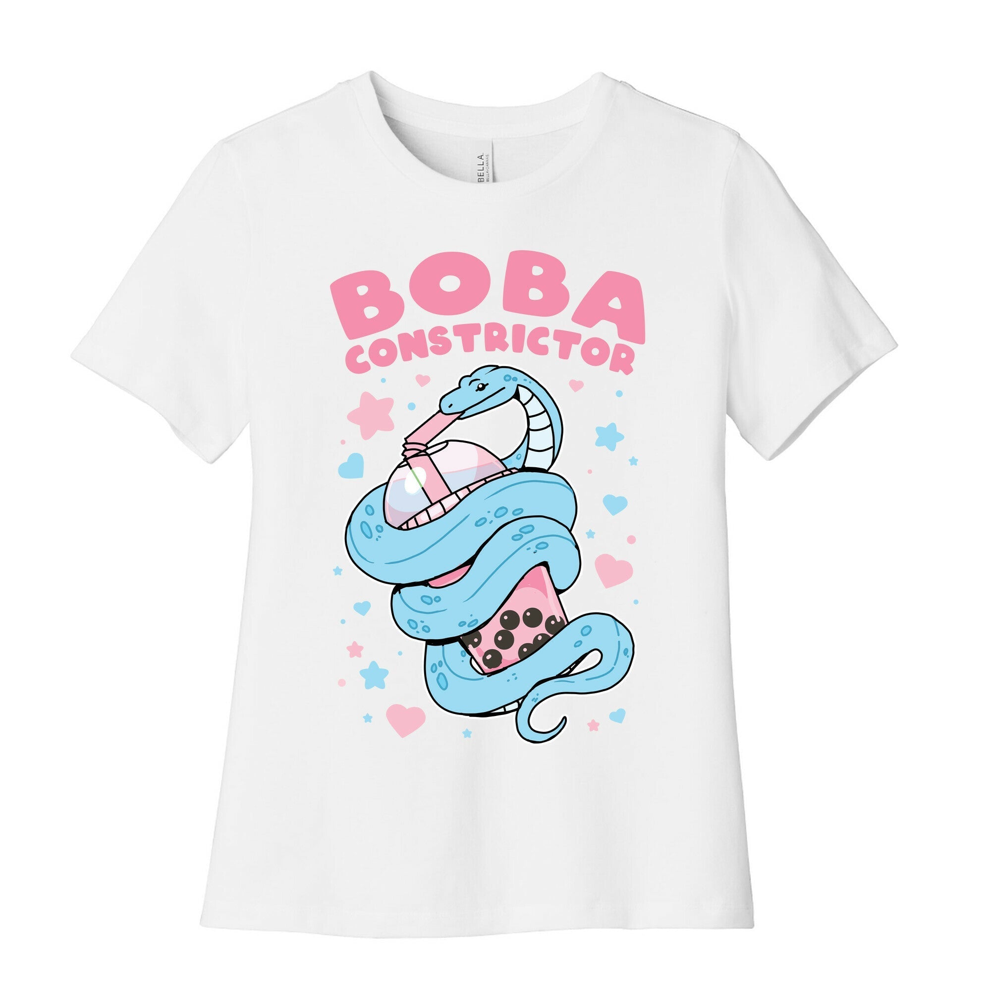 Boba Constrictor Women's Cotton Tee Style001 Hoodie, Sweatshirt | CoreVibeTees.com (Image 4)