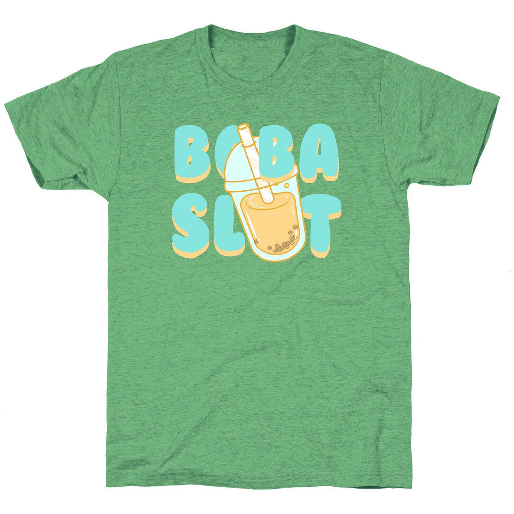 Boba Slut Unisex Triblend Tee Hoodie, Sweatshirt | CoreVibeTees.com (Image 1)