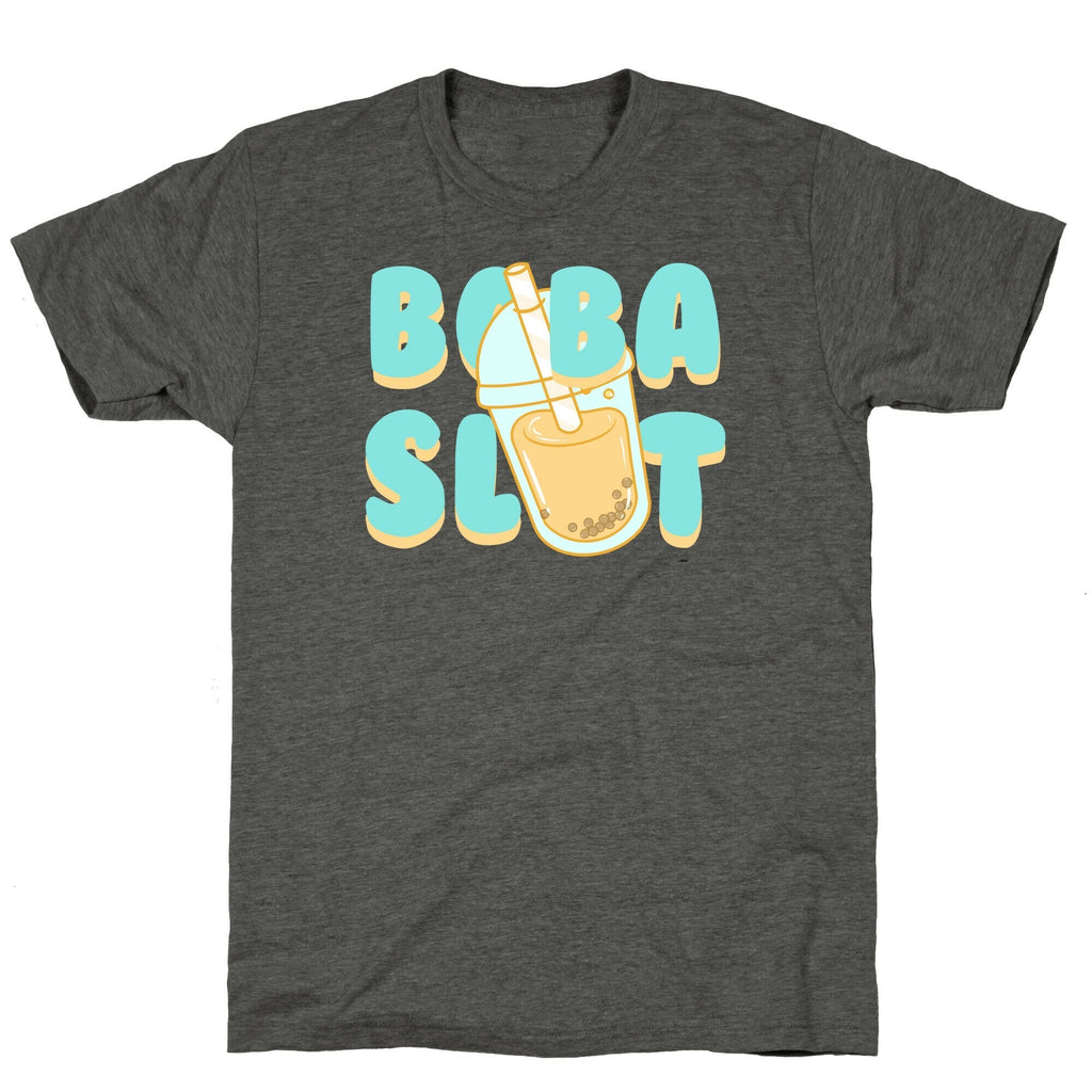 Boba Slut Unisex Triblend Tee Hoodie, Sweatshirt | CoreVibeTees.com (Image 2)