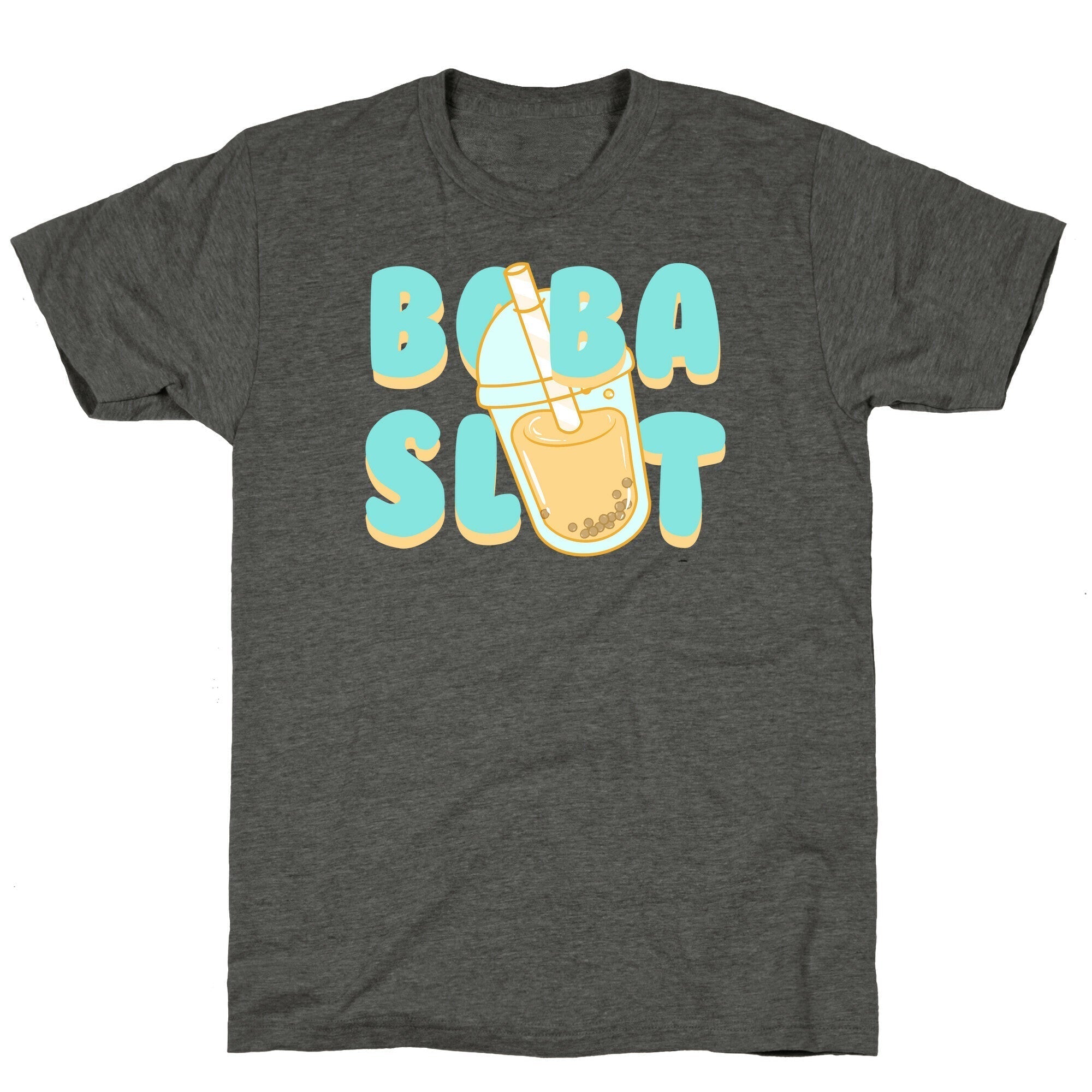 Boba Slut Unisex Triblend Tee Hoodie, Sweatshirt | CoreVibeTees.com (Image 2)