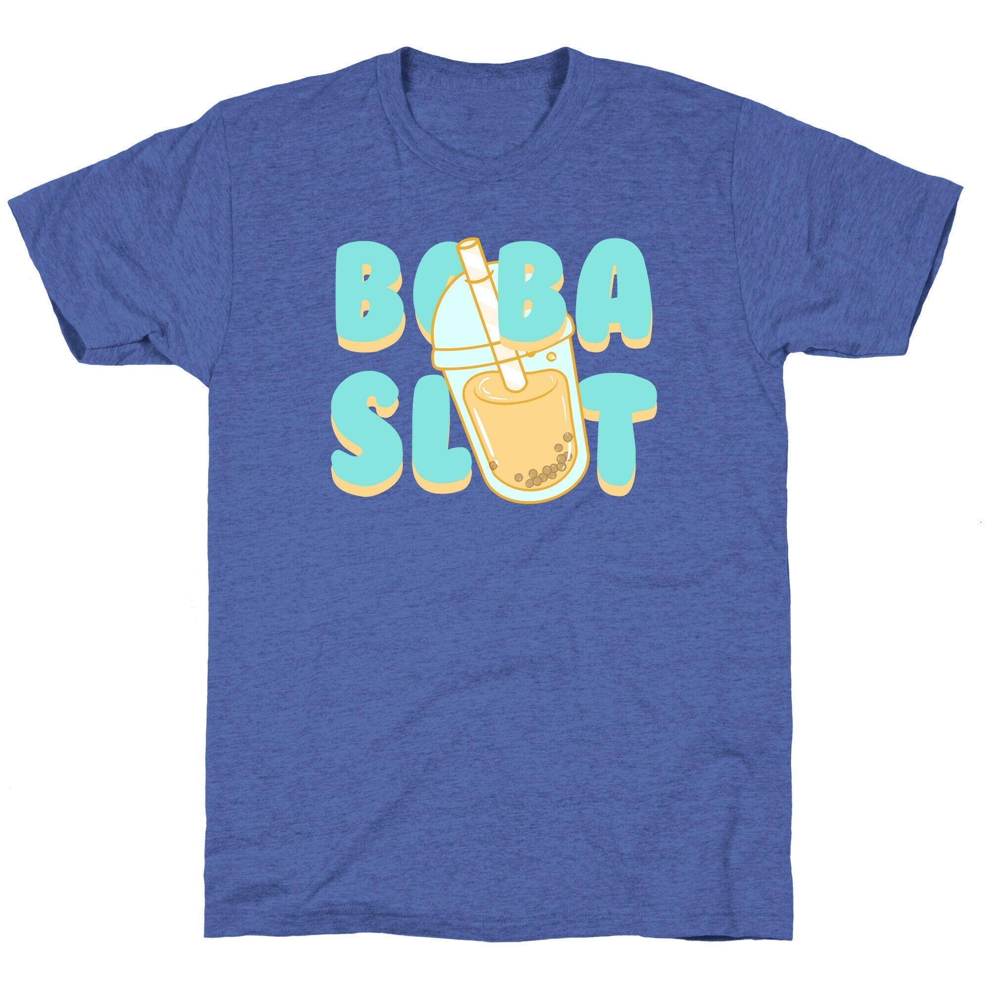 Boba Slut Unisex Triblend Tee Hoodie, Sweatshirt | CoreVibeTees.com (Image 4)