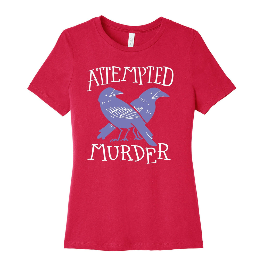 Attempted Murder Women's Cotton Tee Style001 Hoodie, Sweatshirt | CoreVibeTees.com (Image 2)