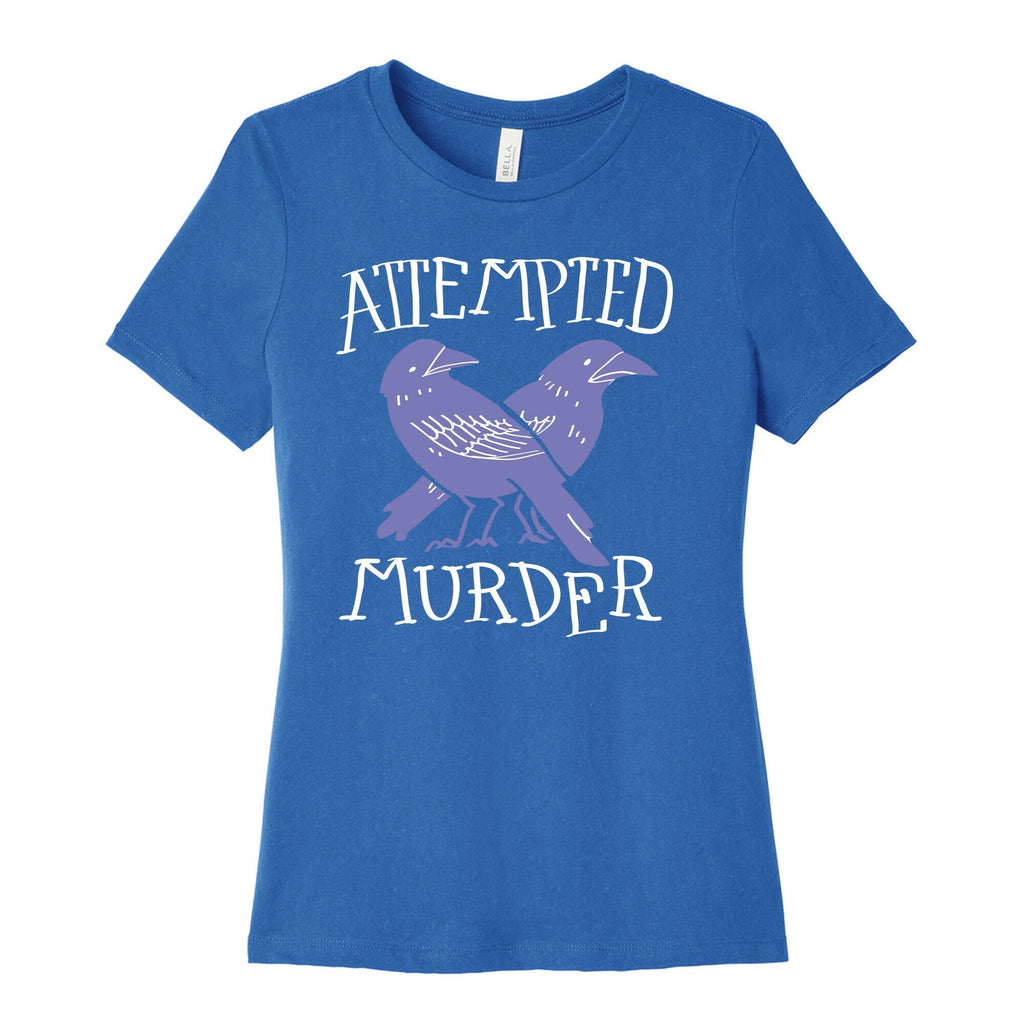 Attempted Murder Women's Cotton Tee Style001 Hoodie, Sweatshirt | CoreVibeTees.com (Image 3)