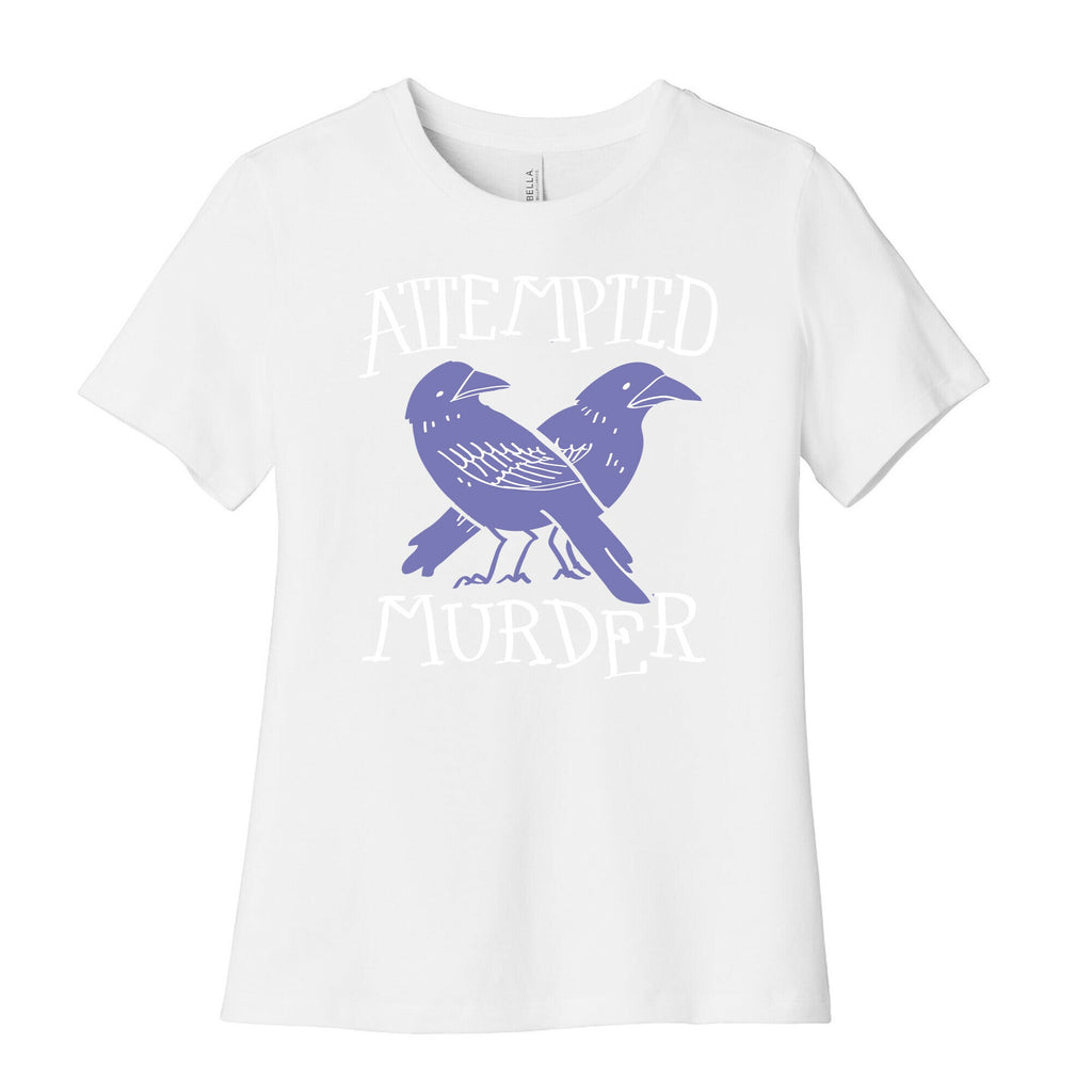 Attempted Murder Women's Cotton Tee Style001 Hoodie, Sweatshirt | CoreVibeTees.com (Image 4)