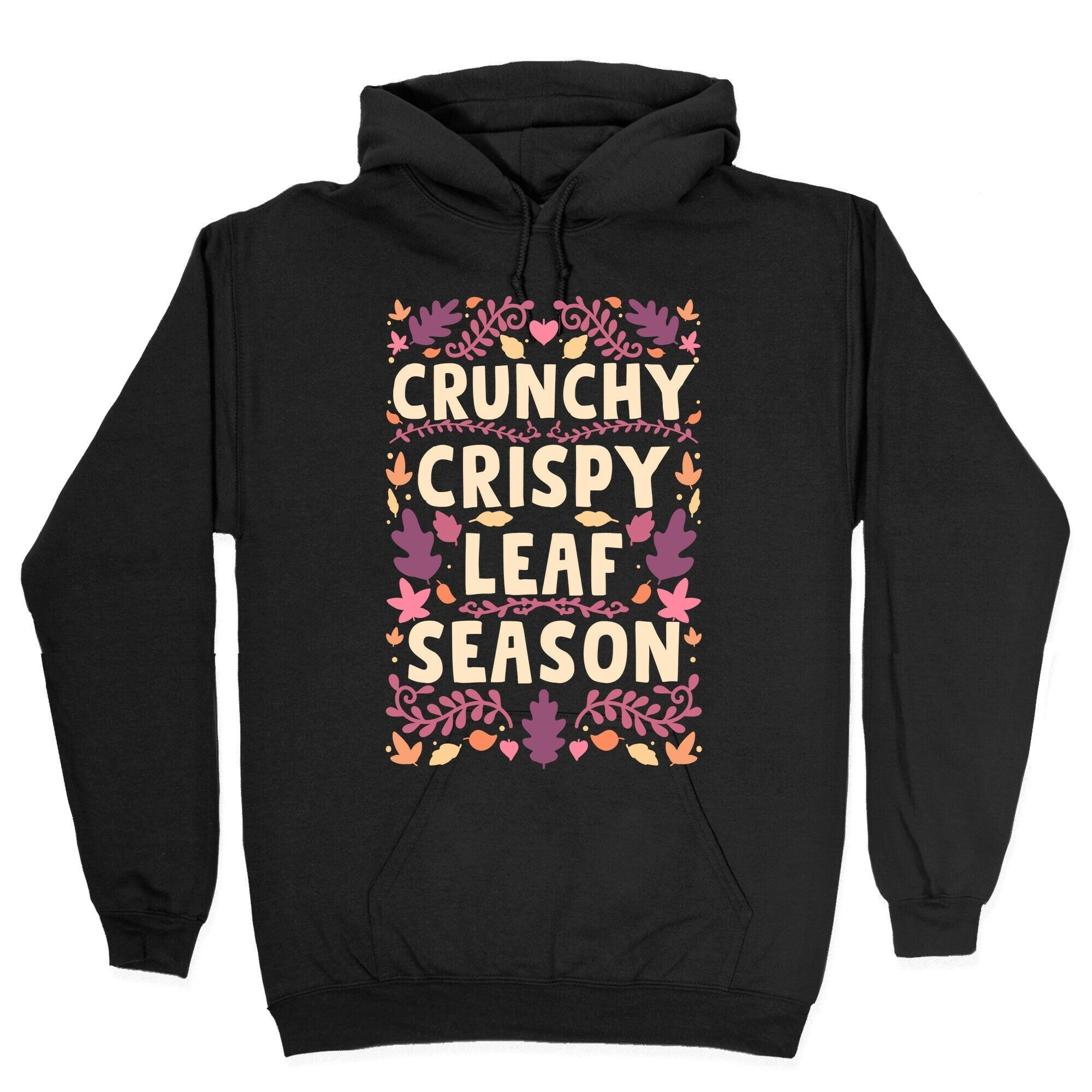 Crunchy Crispy Leaf Season Hoodie T-Shirts, Sweatshirt | CoreVibeTees.com (Image 2)
