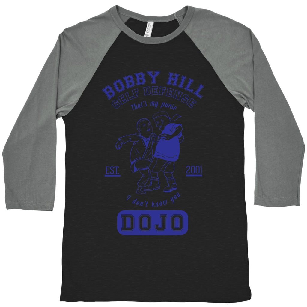 Bobby Hill Self Defense Dojo Baseball Tee Hoodie, Sweatshirt | CoreVibeTees.com (Image 3)