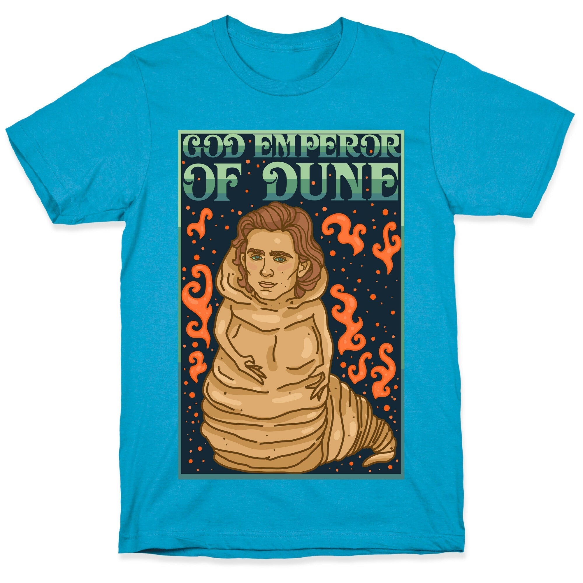 God Emperor Of Dune Timoth√©e Chalamet Unisex Triblend Tee Hoodie, Sweatshirt | CoreVibeTees.com (Image 5)