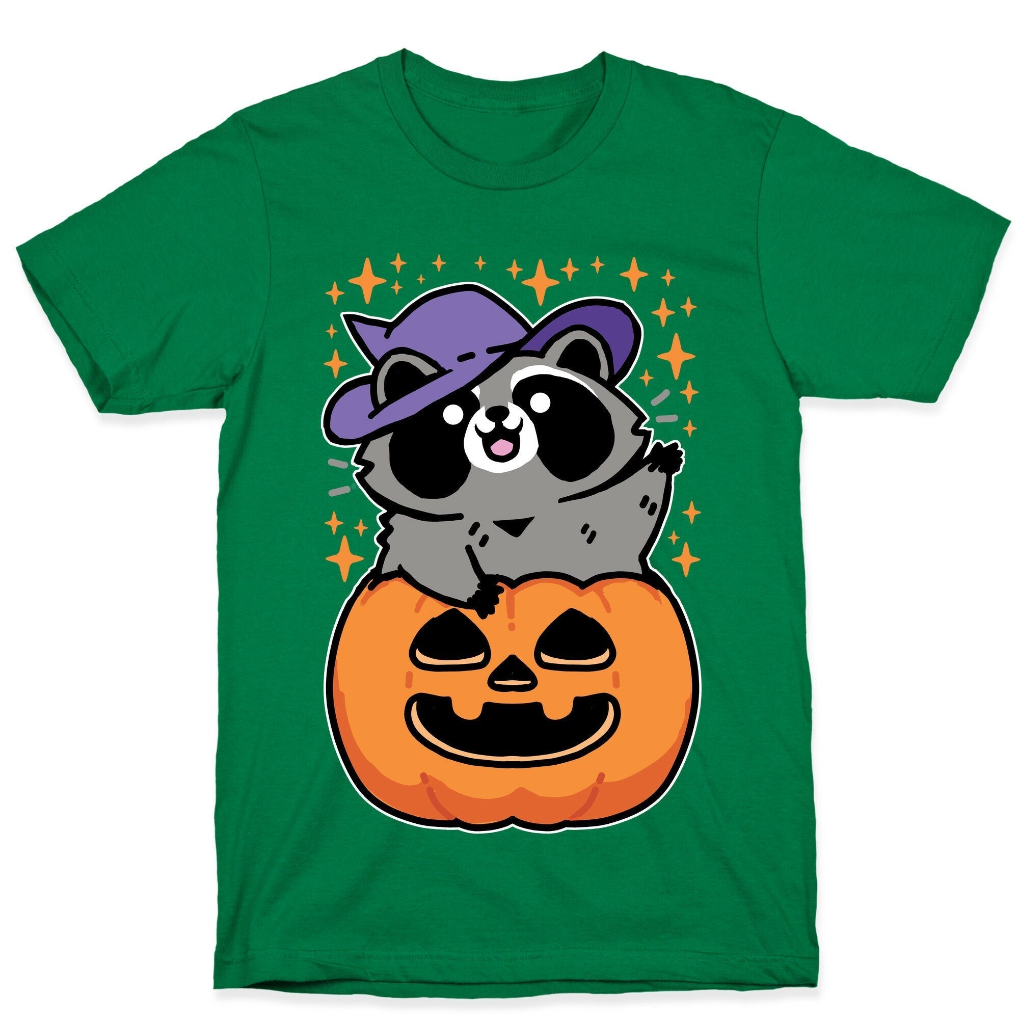 Cute Halloween Raccoon T-Shirt Hoodie, Sweatshirt | CoreVibeTees.com (Image 3)
