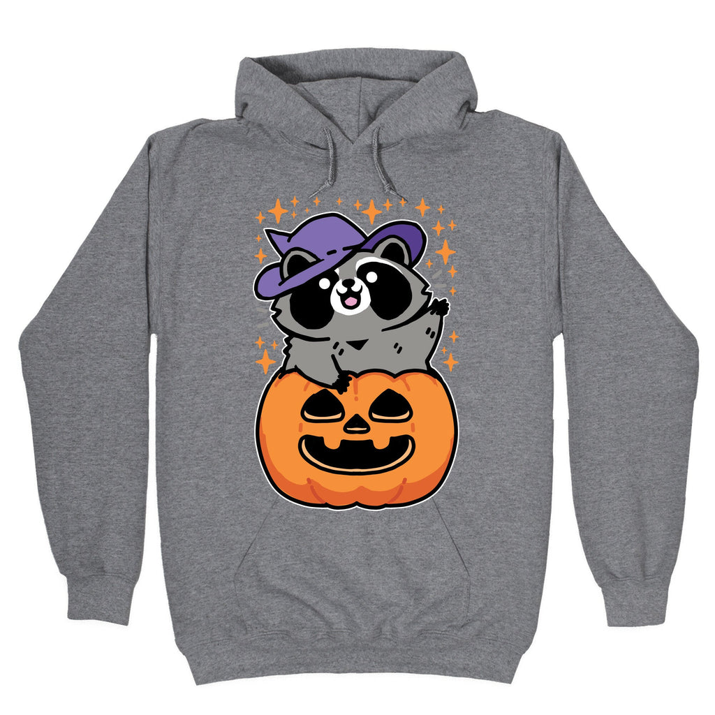 Cute Halloween Raccoon Hoodie T-Shirts, Sweatshirt | CoreVibeTees.com (Image 1)
