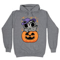 Cute Halloween Raccoon Hoodie T-Shirts, Sweatshirt | CoreVibeTees.com (Image 1)