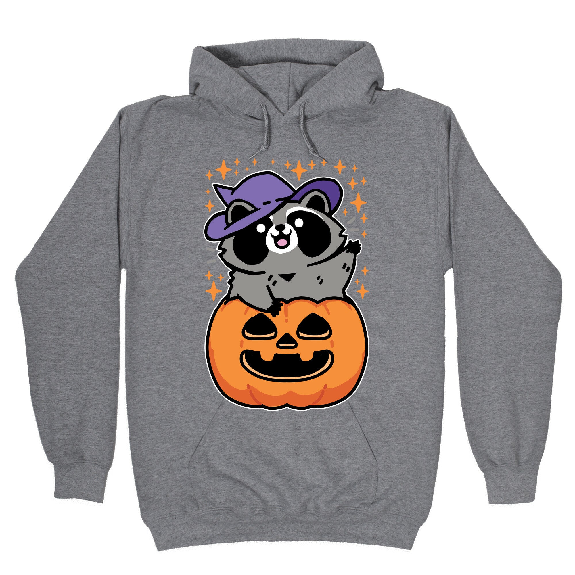 Cute Halloween Raccoon Hoodie T-Shirts, Sweatshirt | CoreVibeTees.com (Image 1)