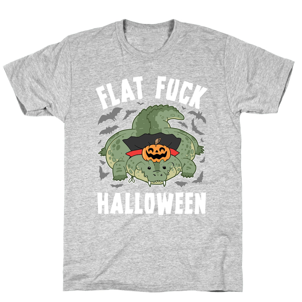 Flat Fuck Halloween T-Shirt Hoodie, Sweatshirt | CoreVibeTees.com (Image 2)