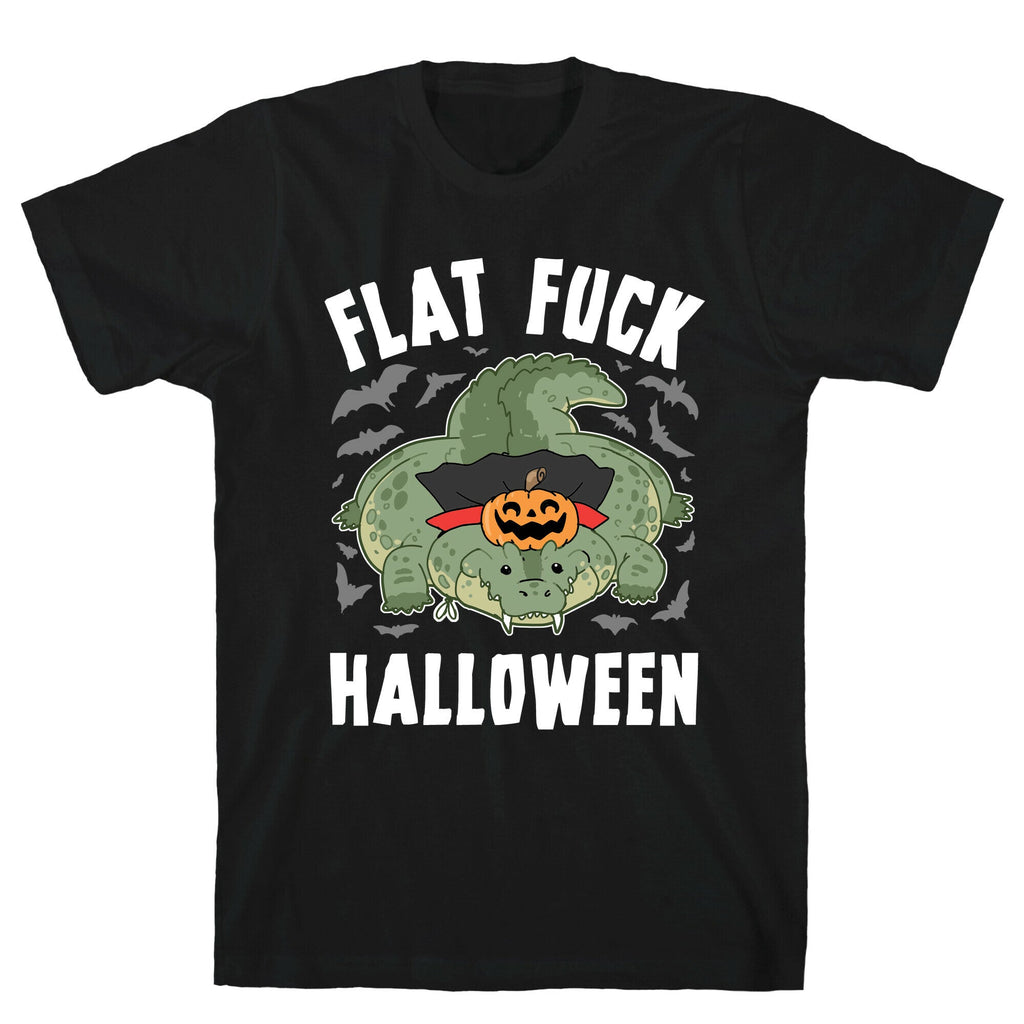 Flat Fuck Halloween T-Shirt Hoodie, Sweatshirt | CoreVibeTees.com (Image 1)