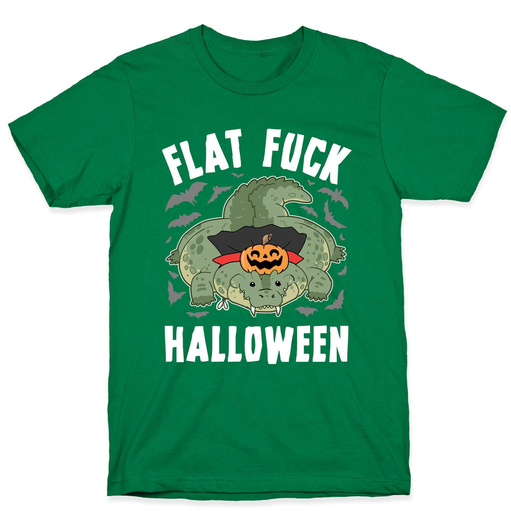 Flat Fuck Halloween T-Shirt Hoodie, Sweatshirt | CoreVibeTees.com (Image 3)