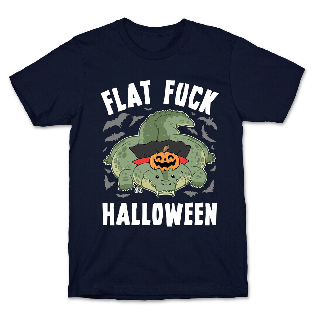 Flat Fuck Halloween T-Shirt Hoodie, Sweatshirt | CoreVibeTees.com (Image 4)