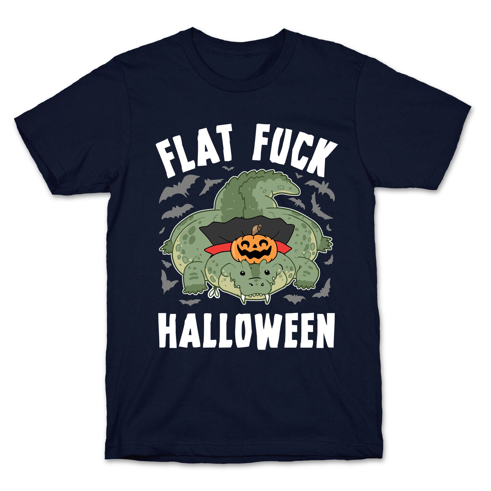 Flat Fuck Halloween T-Shirt Hoodie, Sweatshirt | CoreVibeTees.com (Image 4)