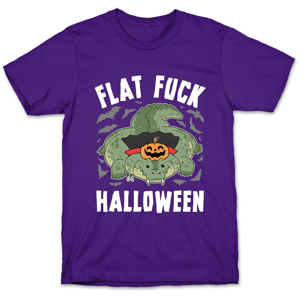 Flat Fuck Halloween T-Shirt Hoodie, Sweatshirt | CoreVibeTees.com (Image 5)