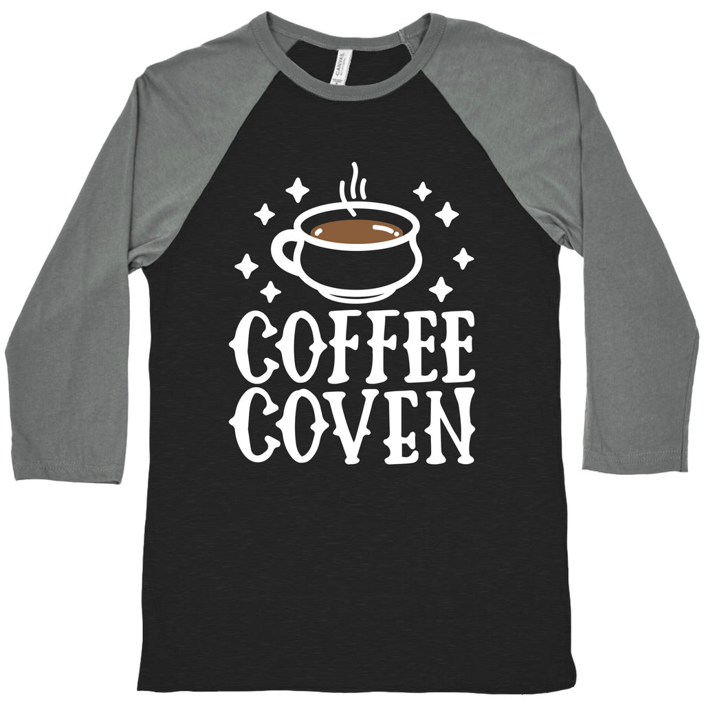 Coffee Coven Baseball Tee Hoodie, Sweatshirt | CoreVibeTees.com (Image 1)