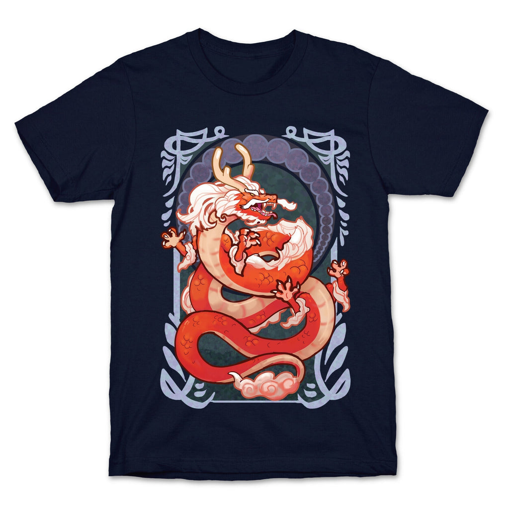 Art Nouveau Dragon T-Shirt Hoodie, Sweatshirt | CoreVibeTees.com (Image 4)