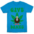 Give Danks Thanksgiving Weed Parody T-Shirt Hoodie, Sweatshirt | CoreVibeTees.com (Image 1)