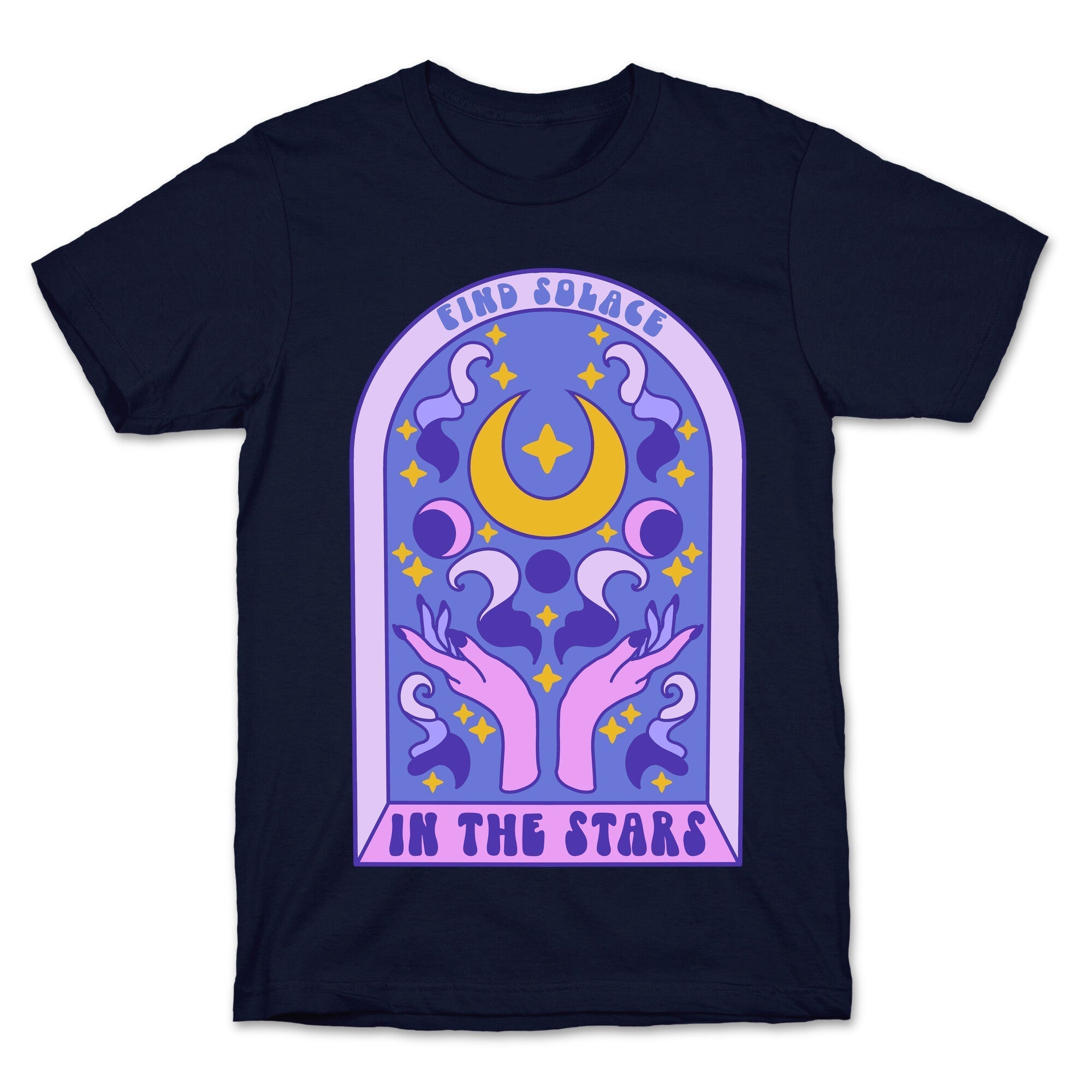 Find Solace In The Stars T-Shirt Hoodie, Sweatshirt | CoreVibeTees.com (Image 4)