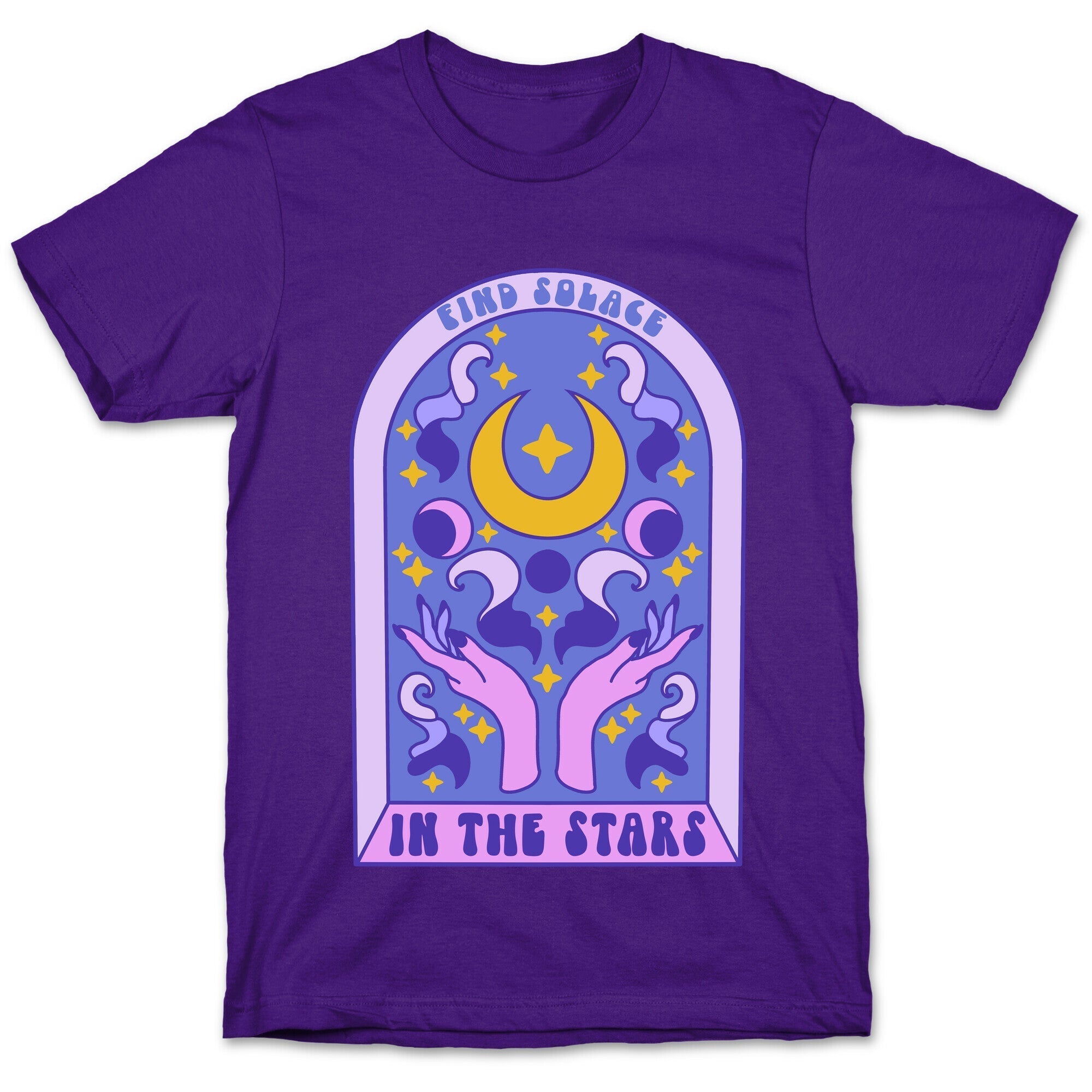 Find Solace In The Stars T-Shirt Hoodie, Sweatshirt | CoreVibeTees.com (Image 5)