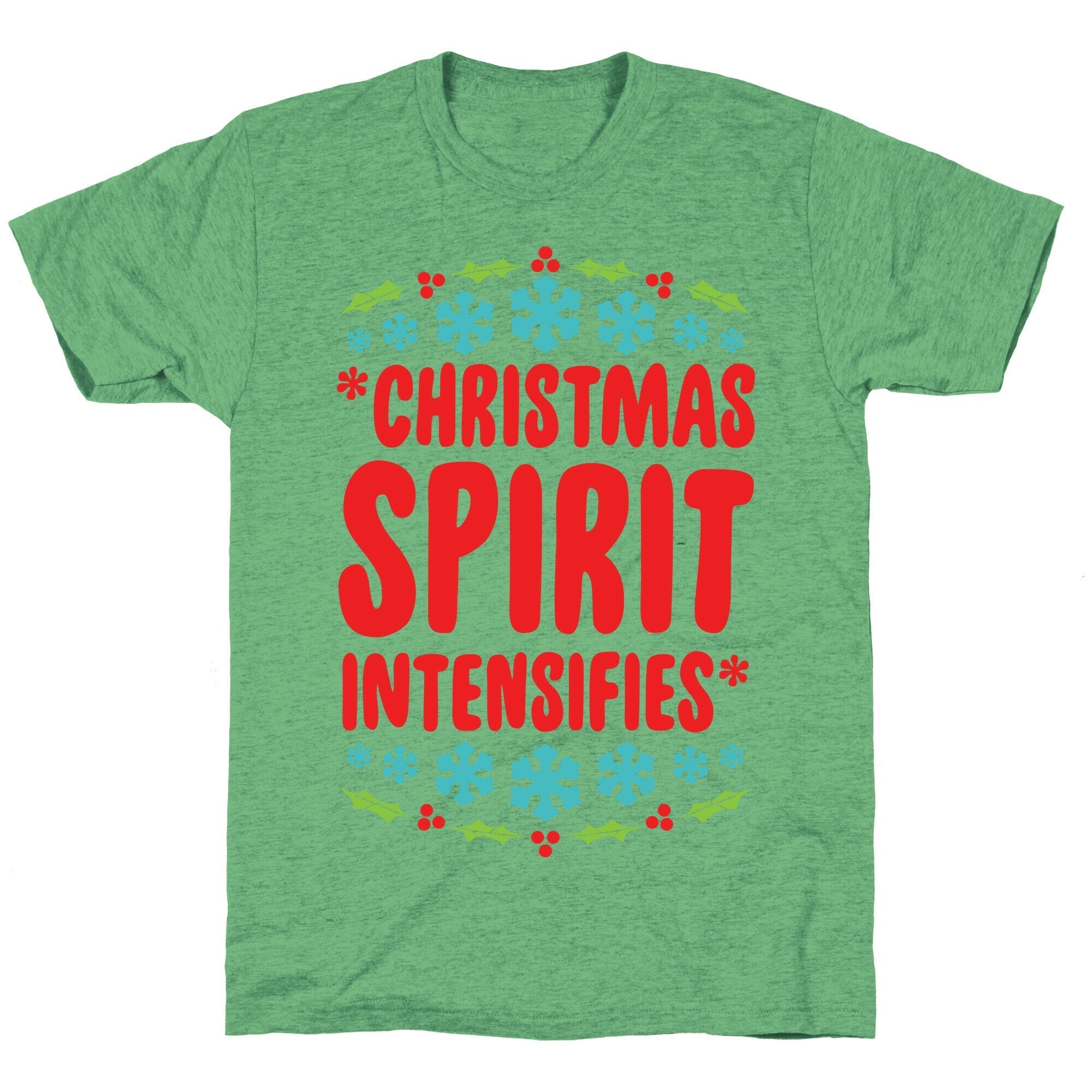 *Christmas Spirit Intensifies* Unisex Triblend Tee Hoodie, Sweatshirt | CoreVibeTees.com (Image 2)