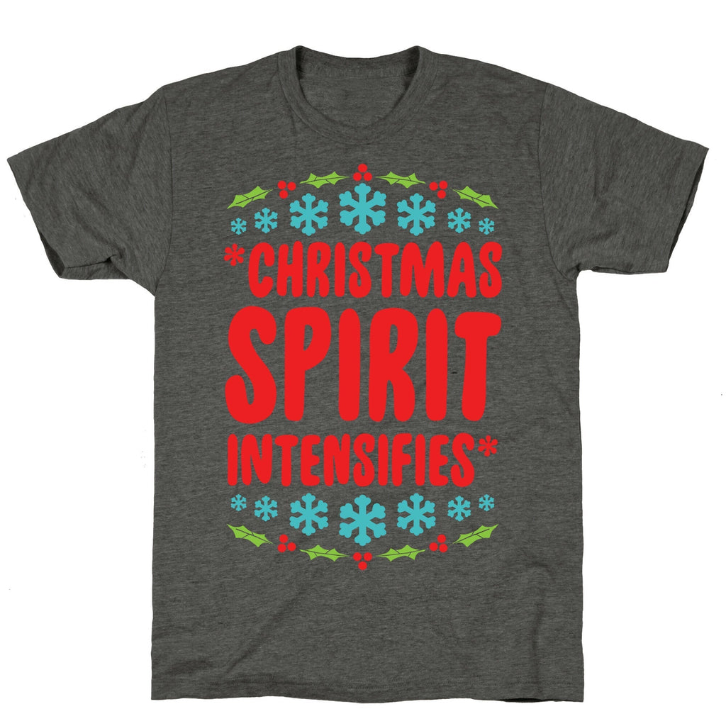 *Christmas Spirit Intensifies* Unisex Triblend Tee Hoodie, Sweatshirt | CoreVibeTees.com (Image 3)