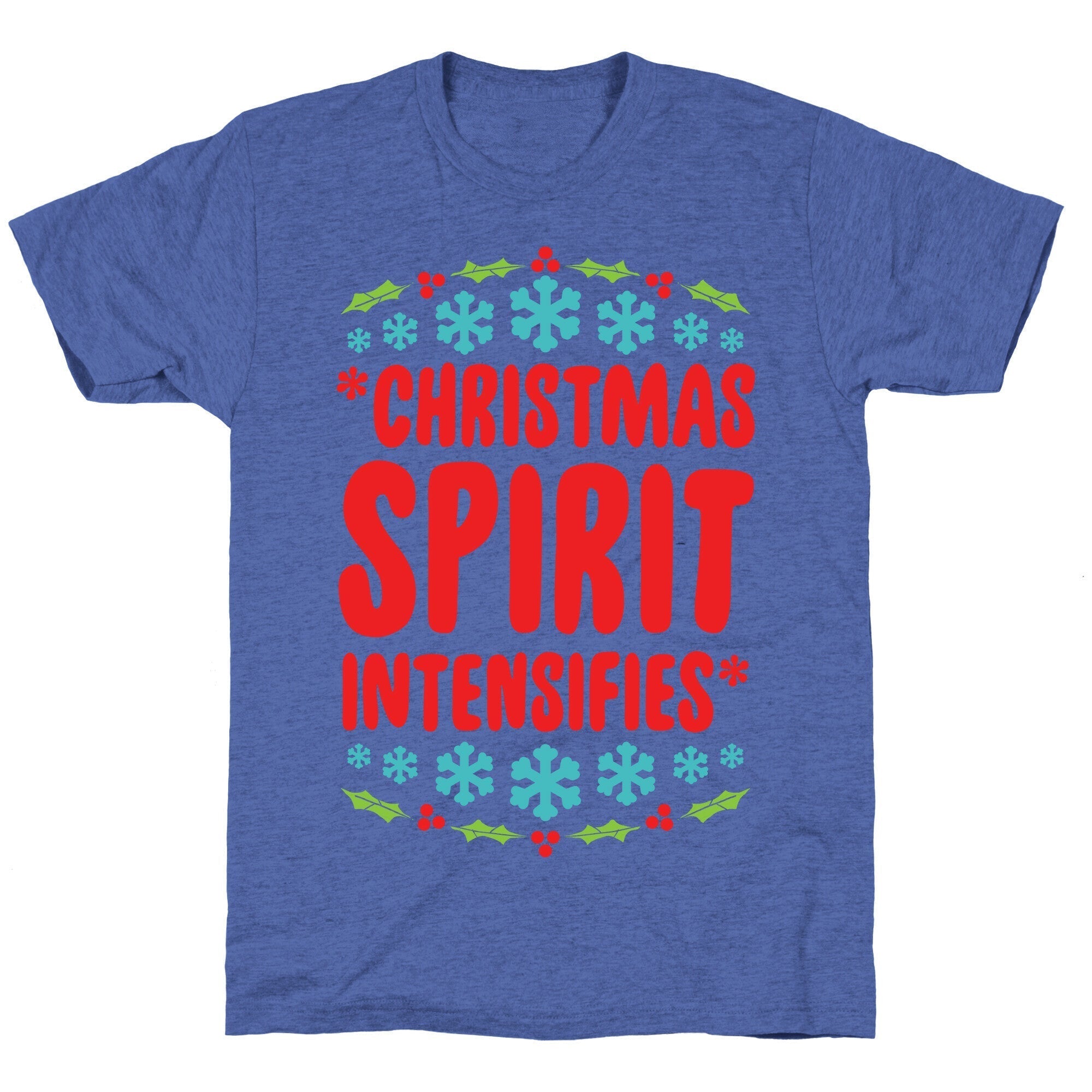 *Christmas Spirit Intensifies* Unisex Triblend Tee Hoodie, Sweatshirt | CoreVibeTees.com (Image 5)