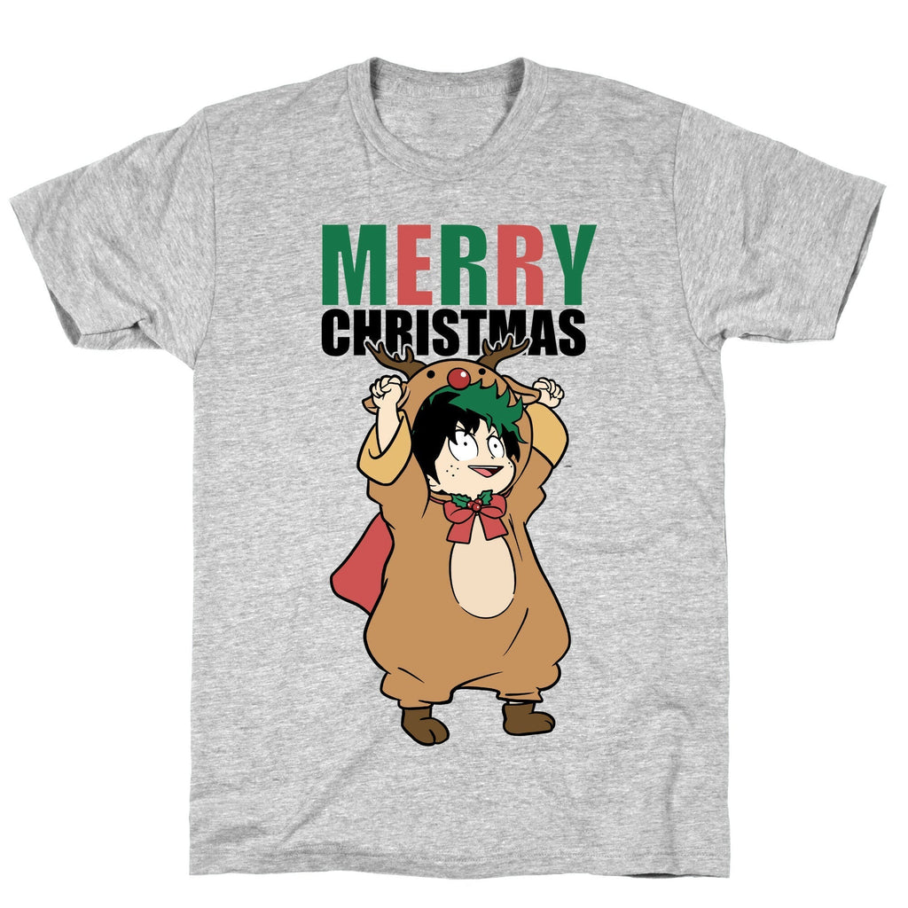 Deku Reindeer Christmas Parody T-Shirt Hoodie, Sweatshirt | CoreVibeTees.com (Image 3)