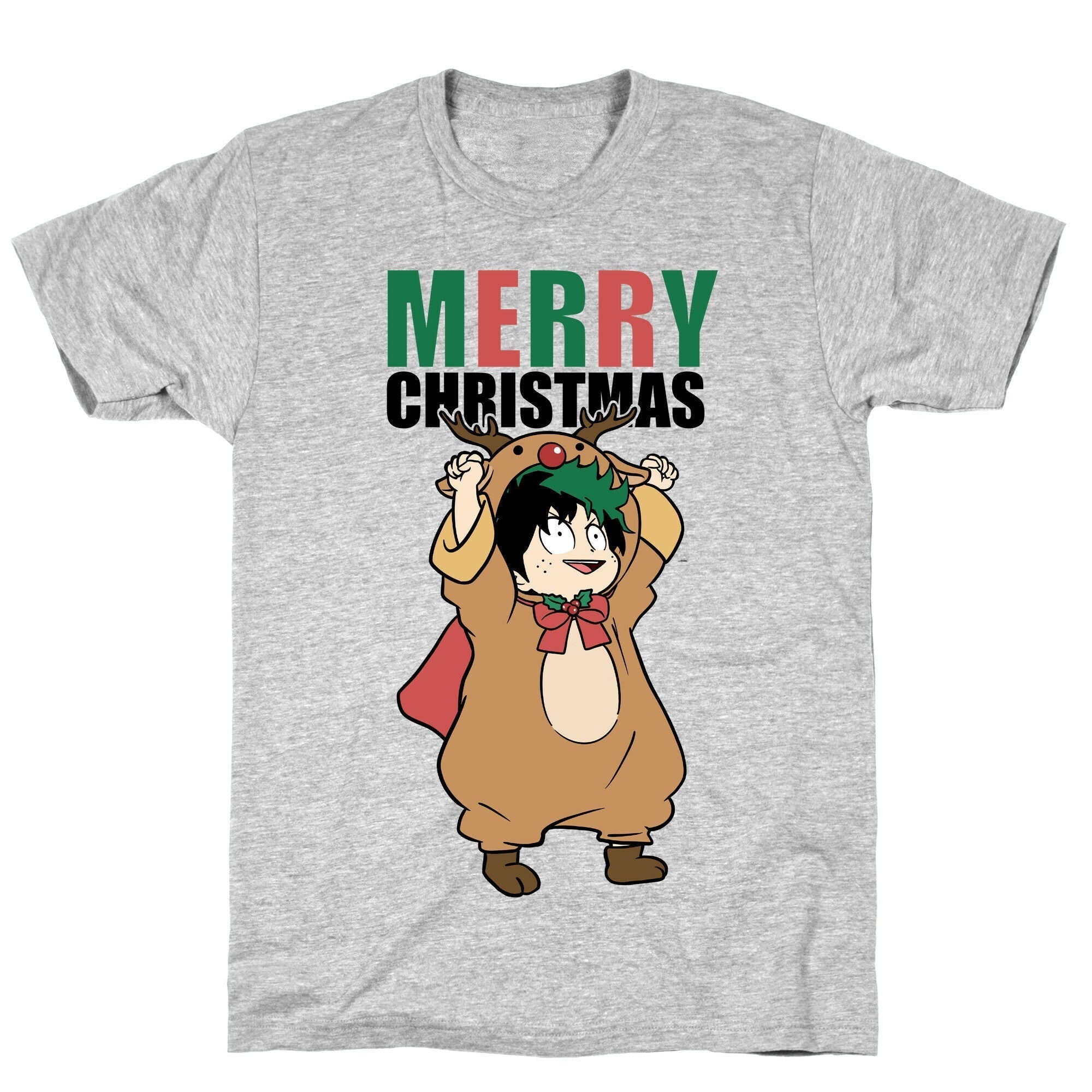 Deku Reindeer Christmas Parody T-Shirt Hoodie, Sweatshirt | CoreVibeTees.com (Image 3)