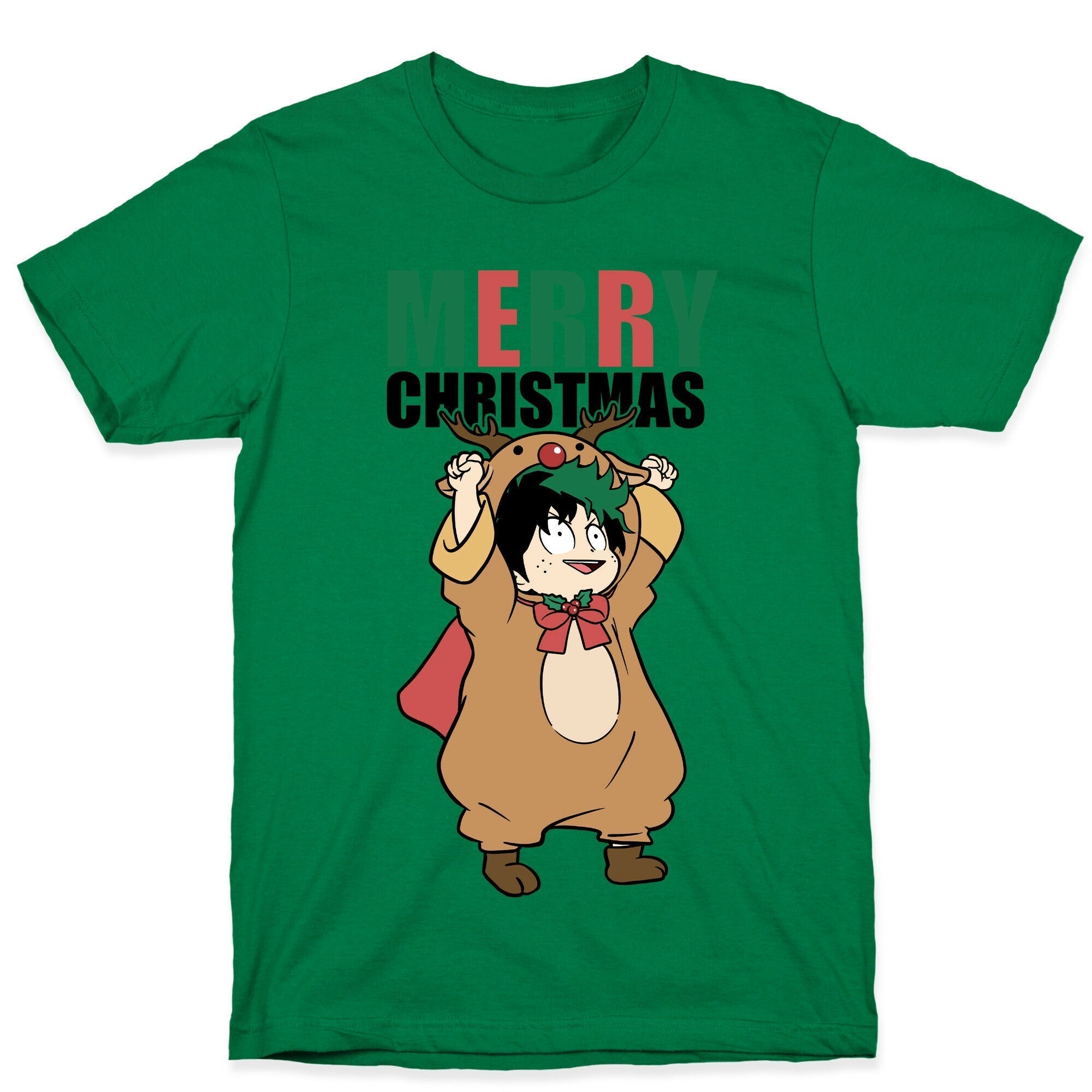 Deku Reindeer Christmas Parody T-Shirt Hoodie, Sweatshirt | CoreVibeTees.com (Image 4)