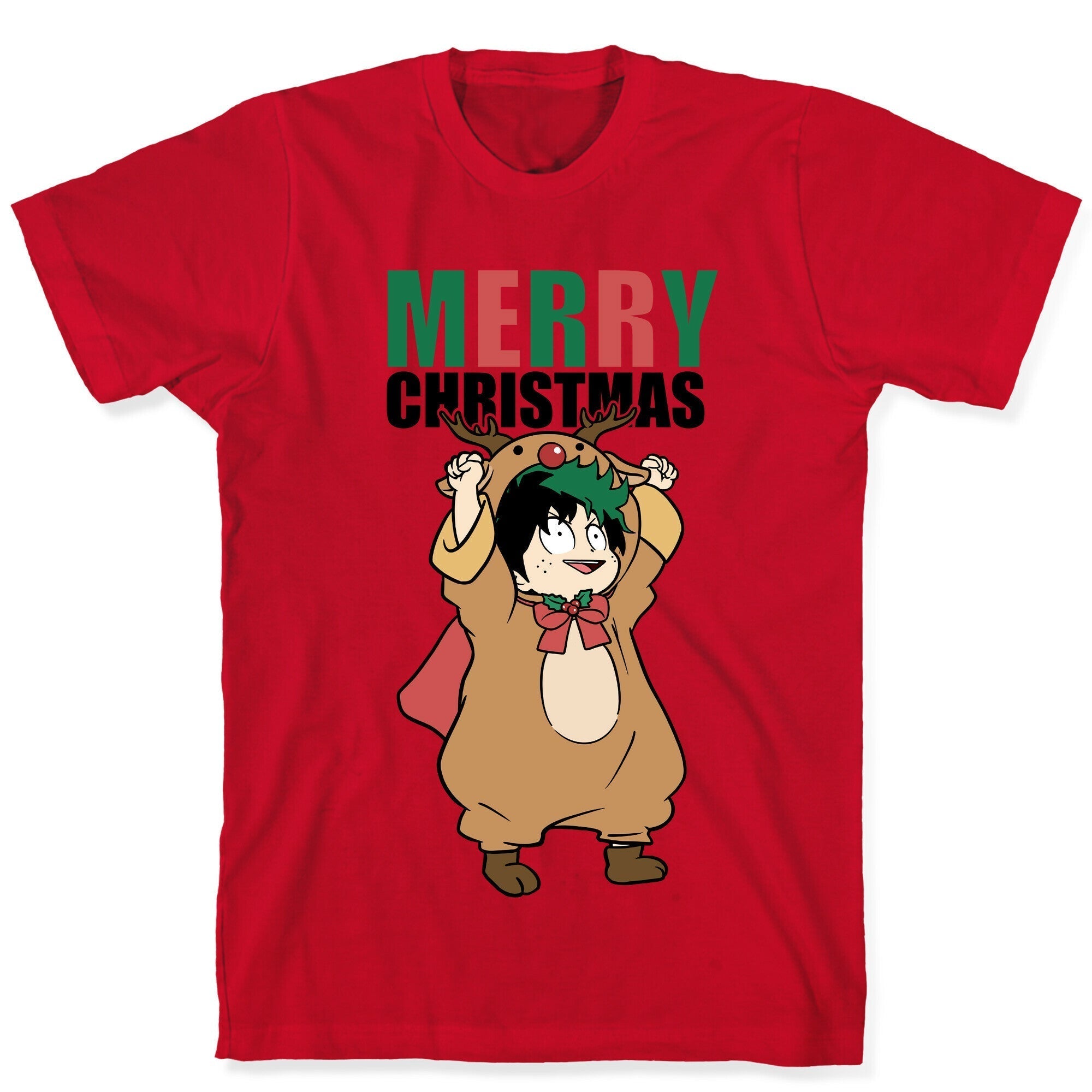 Deku Reindeer Christmas Parody T-Shirt Hoodie, Sweatshirt | CoreVibeTees.com (Image 5)
