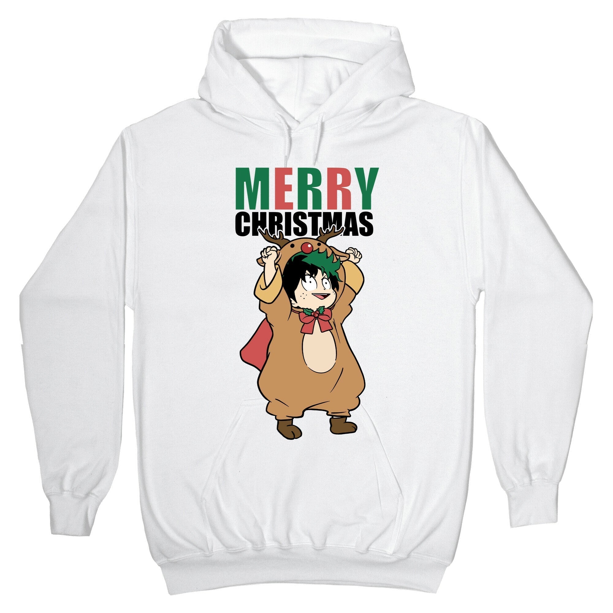 Deku Reindeer Christmas Parody Hoodie T-Shirts, Sweatshirt | CoreVibeTees.com