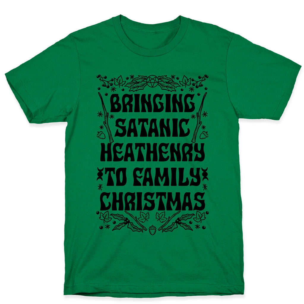 Bringing Satanic Heathenry To Family Christmas T-Shirt Hoodie, Sweatshirt | CoreVibeTees.com (Image 4)