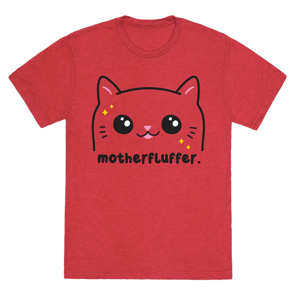 Cuss Cat Motherfluffer Unisex Triblend Tee Hoodie, Sweatshirt | CoreVibeTees.com (Image 3)