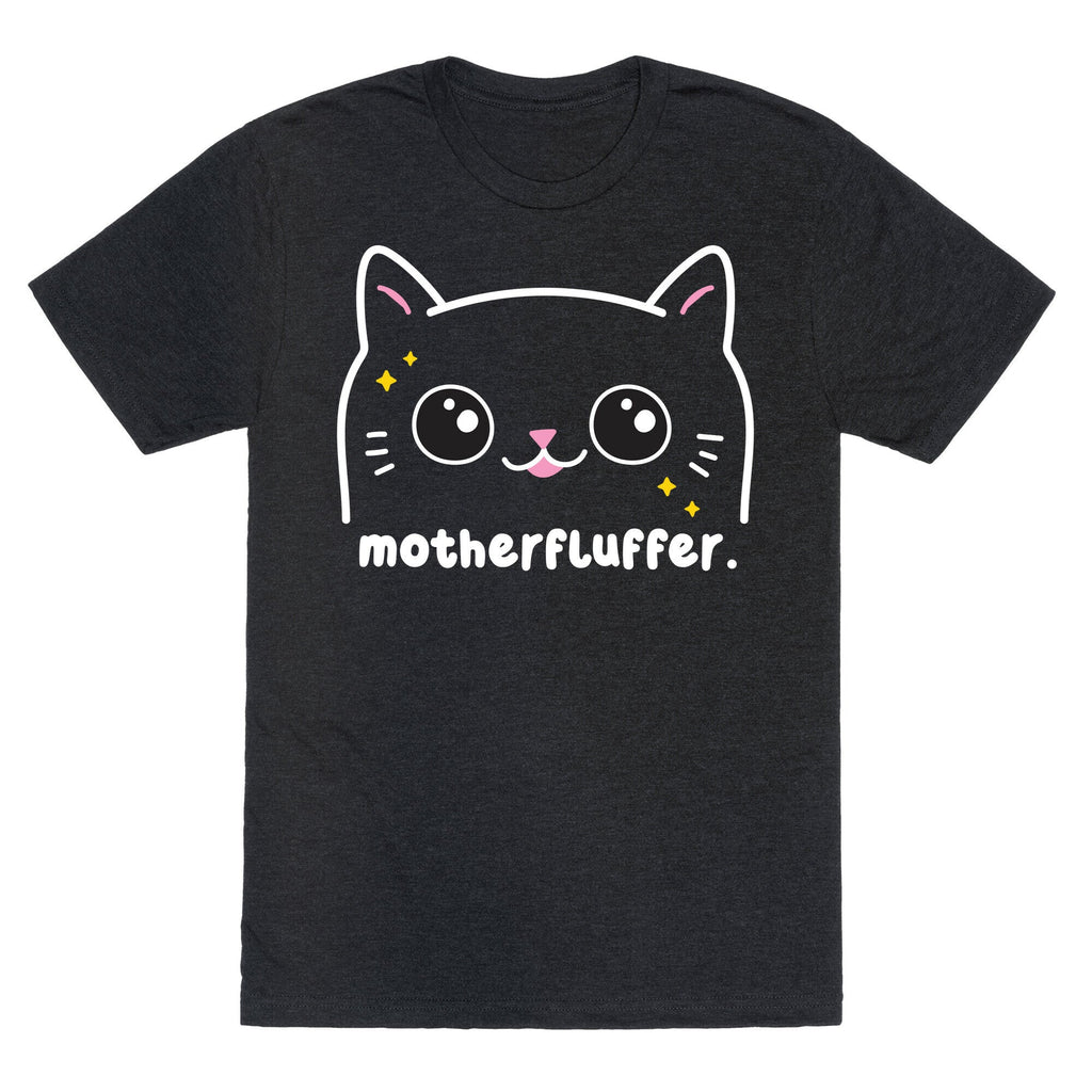 Cuss Cat Motherfluffer Unisex Triblend Tee Style001 Hoodie, Sweatshirt | CoreVibeTees.com (Image 1)