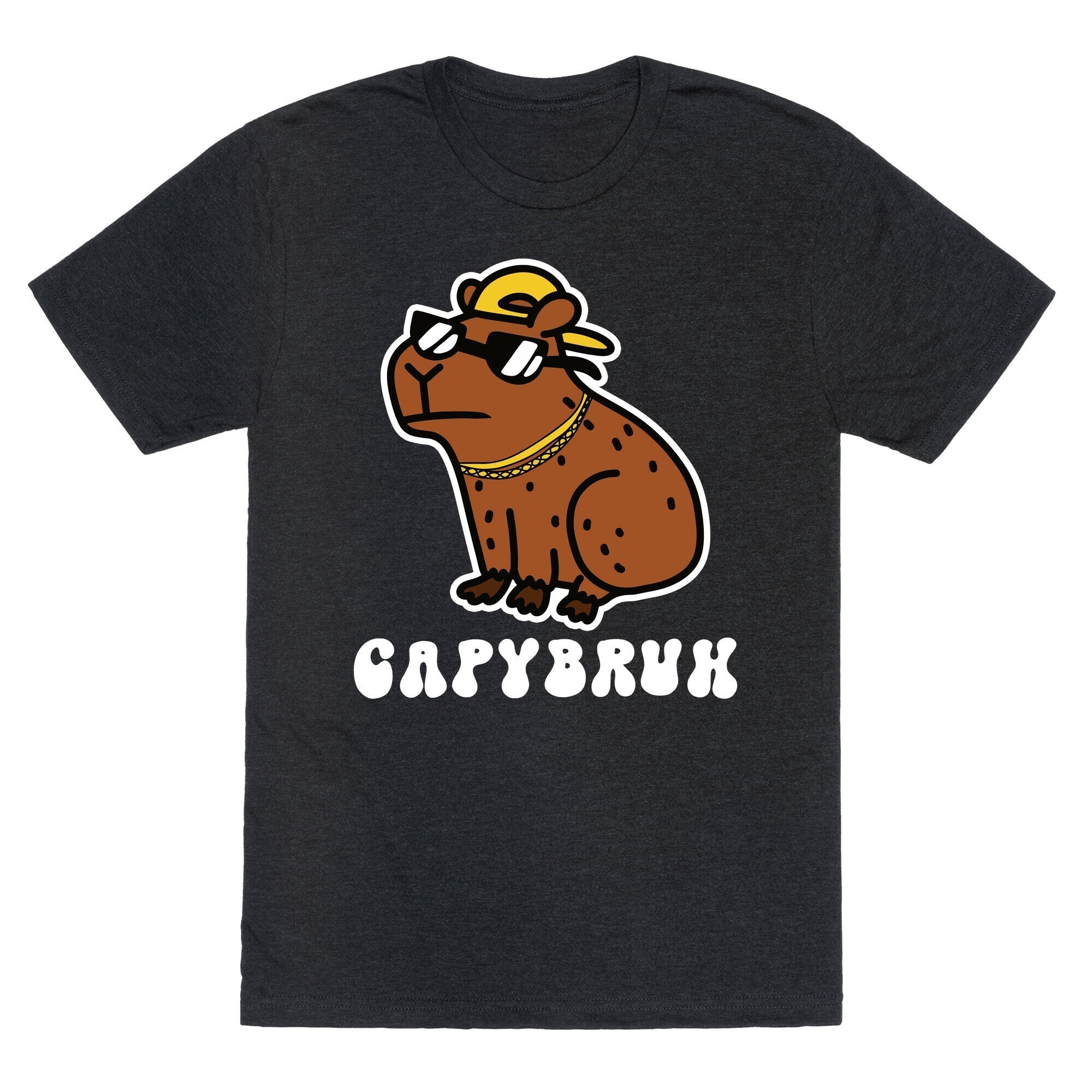 Capybruh Unisex Triblend Tee Hoodie, Sweatshirt | CoreVibeTees.com (Image 1)