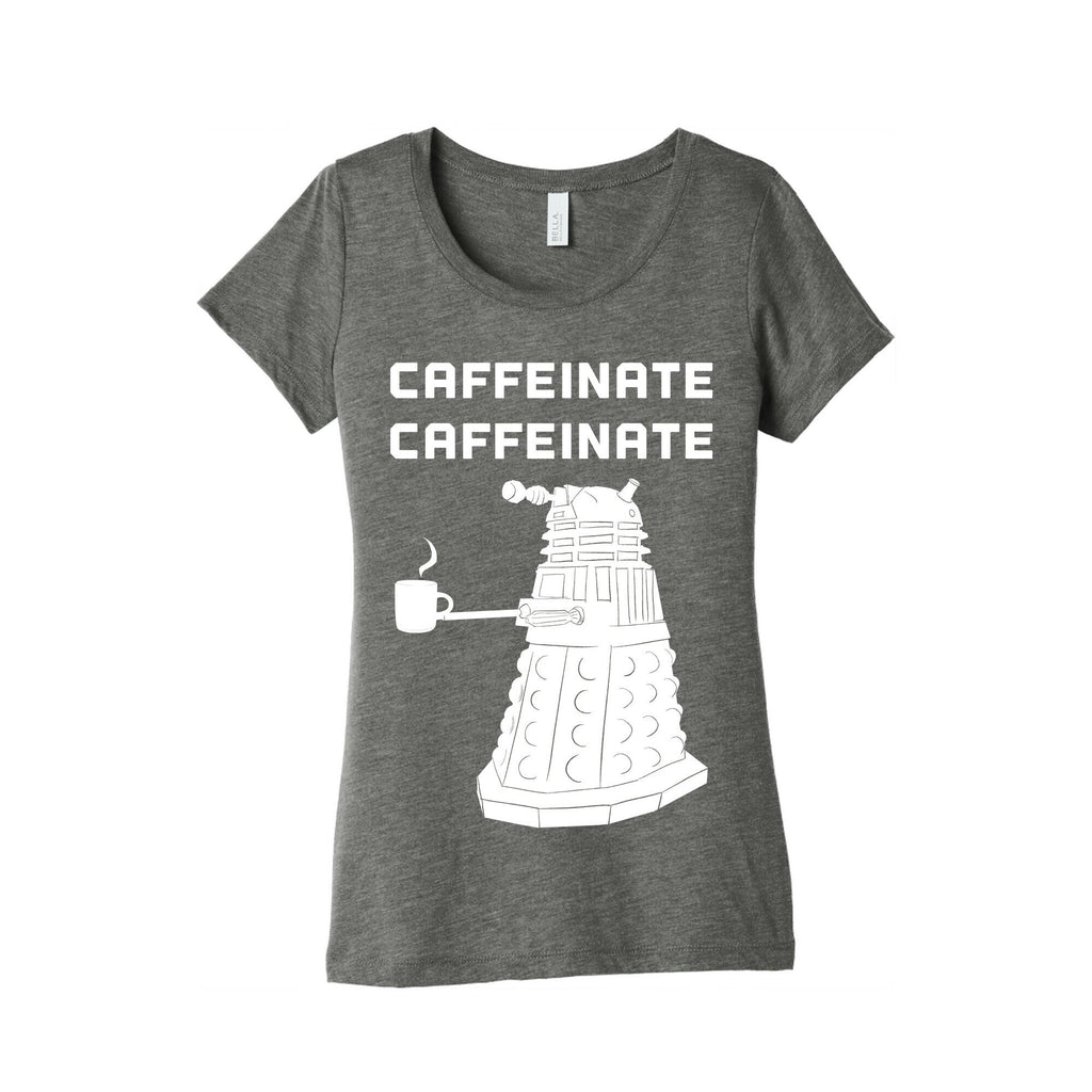 Caffeinate Caffeinate Women's Triblend Tee Hoodie, Sweatshirt | CoreVibeTees.com (Image 3)