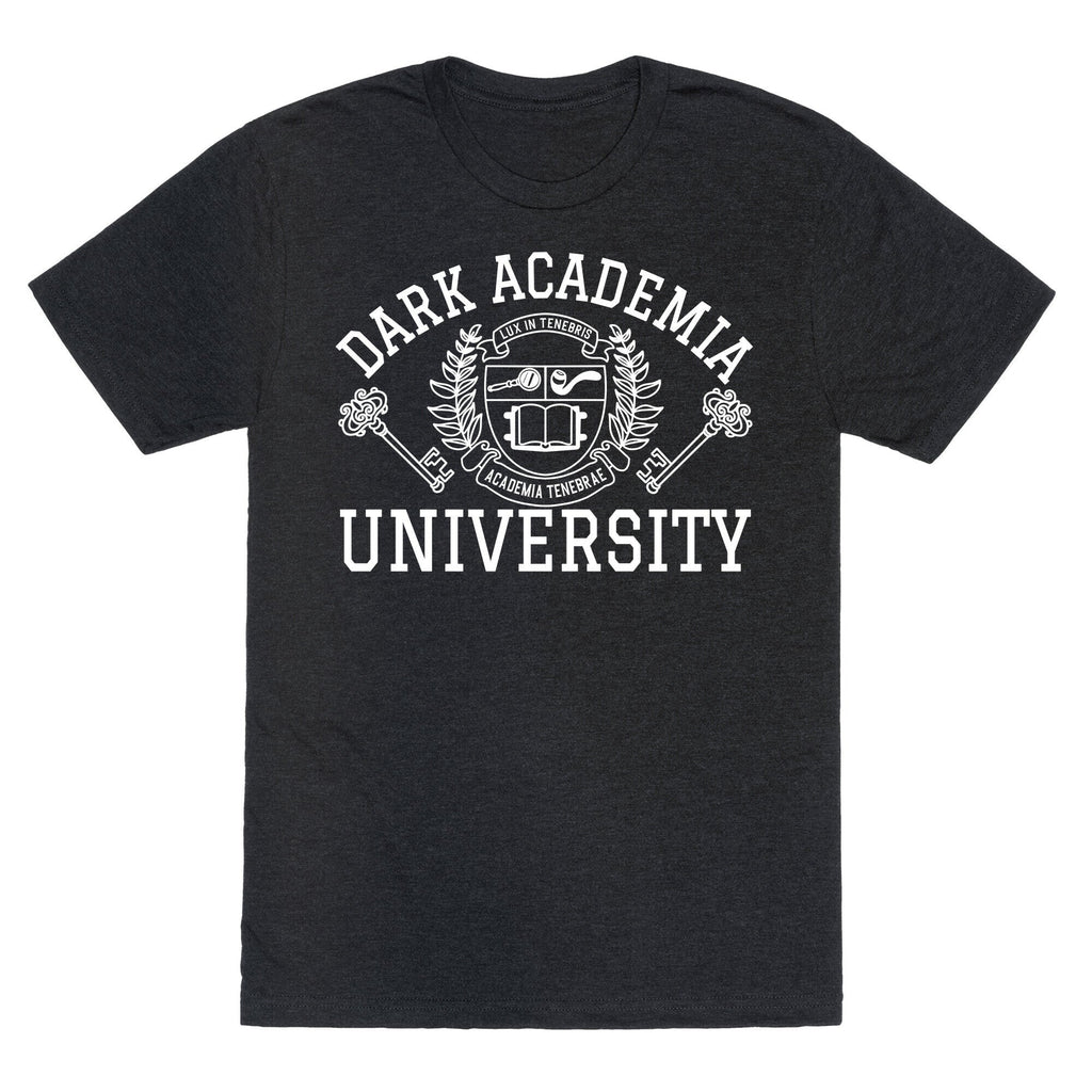 Dark Academia University Unisex Triblend Tee Hoodie, Sweatshirt | CoreVibeTees.com (Image 1)