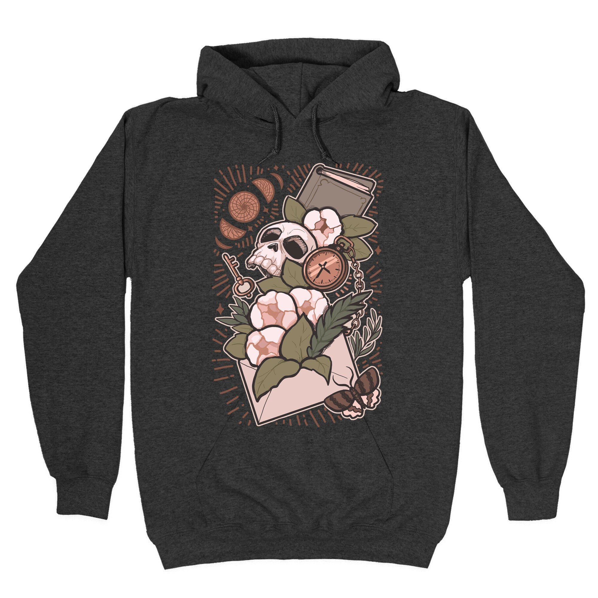 Dark Academia Letter Hoodie T-Shirts, Sweatshirt | CoreVibeTees.com (Image 3)