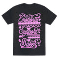 Emotional Support Baker Unisex Triblend Tee Hoodie, Sweatshirt | CoreVibeTees.com (Image 1)