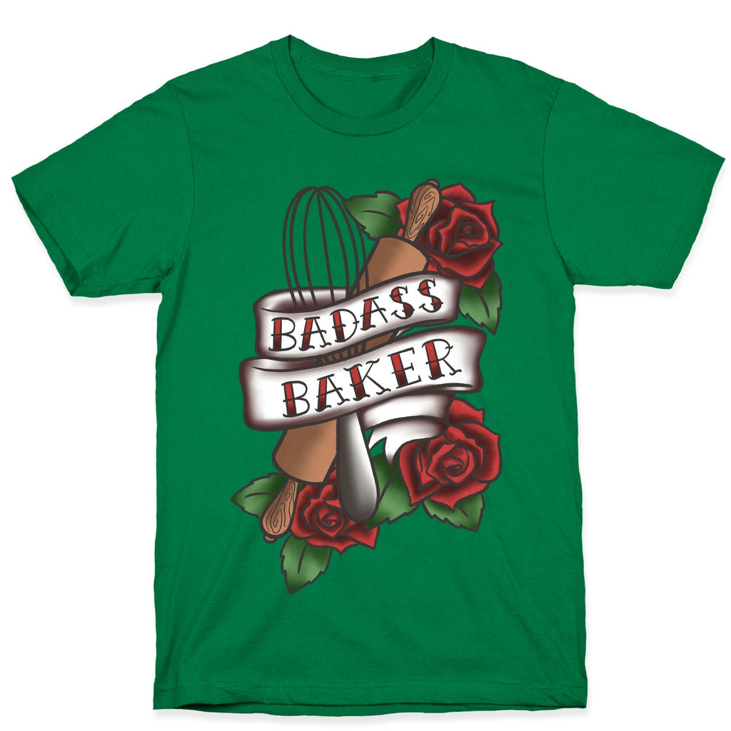Badass Baker T-Shirt Hoodie, Sweatshirt | CoreVibeTees.com (Image 4)
