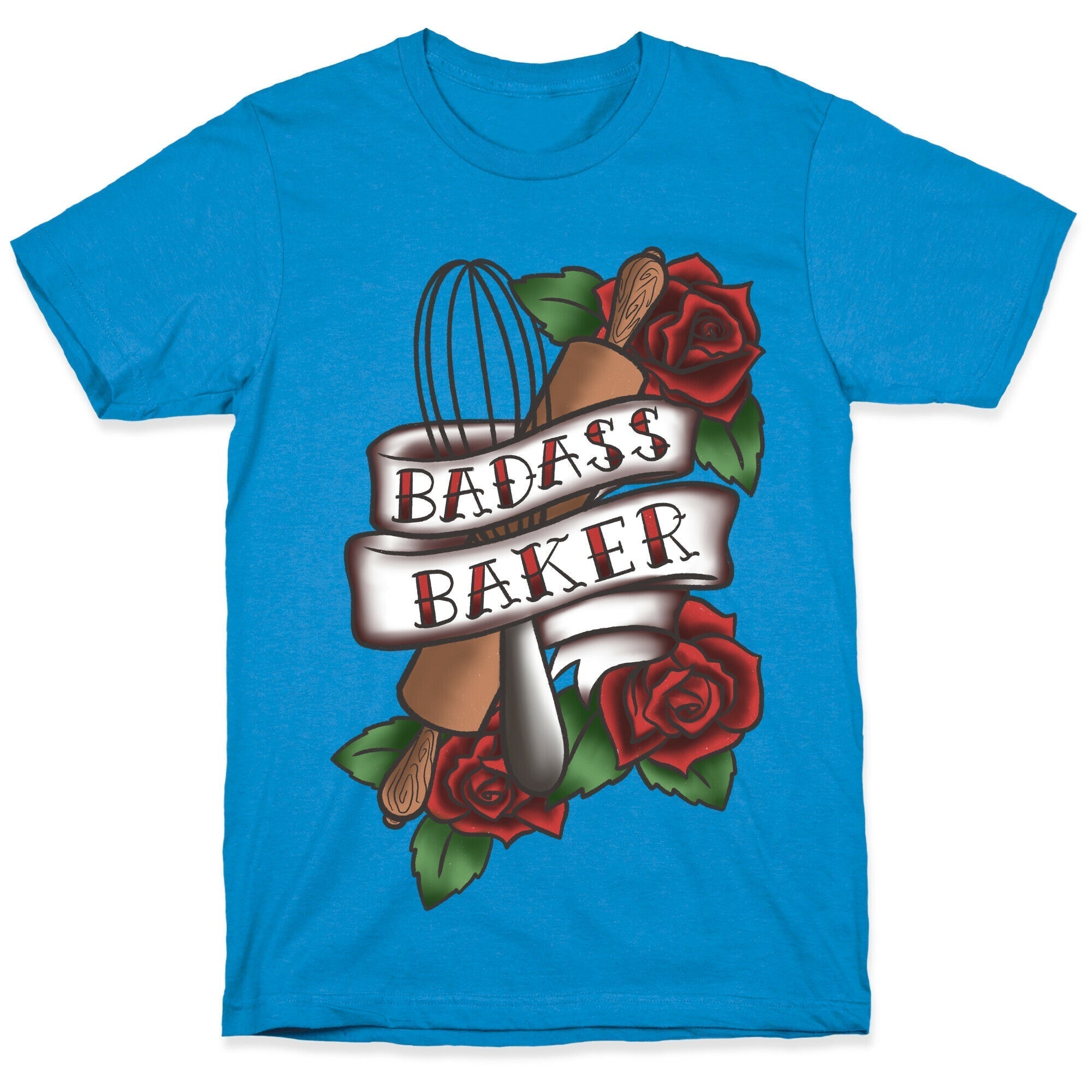 Badass Baker T-Shirt Hoodie, Sweatshirt | CoreVibeTees.com (Image 1)