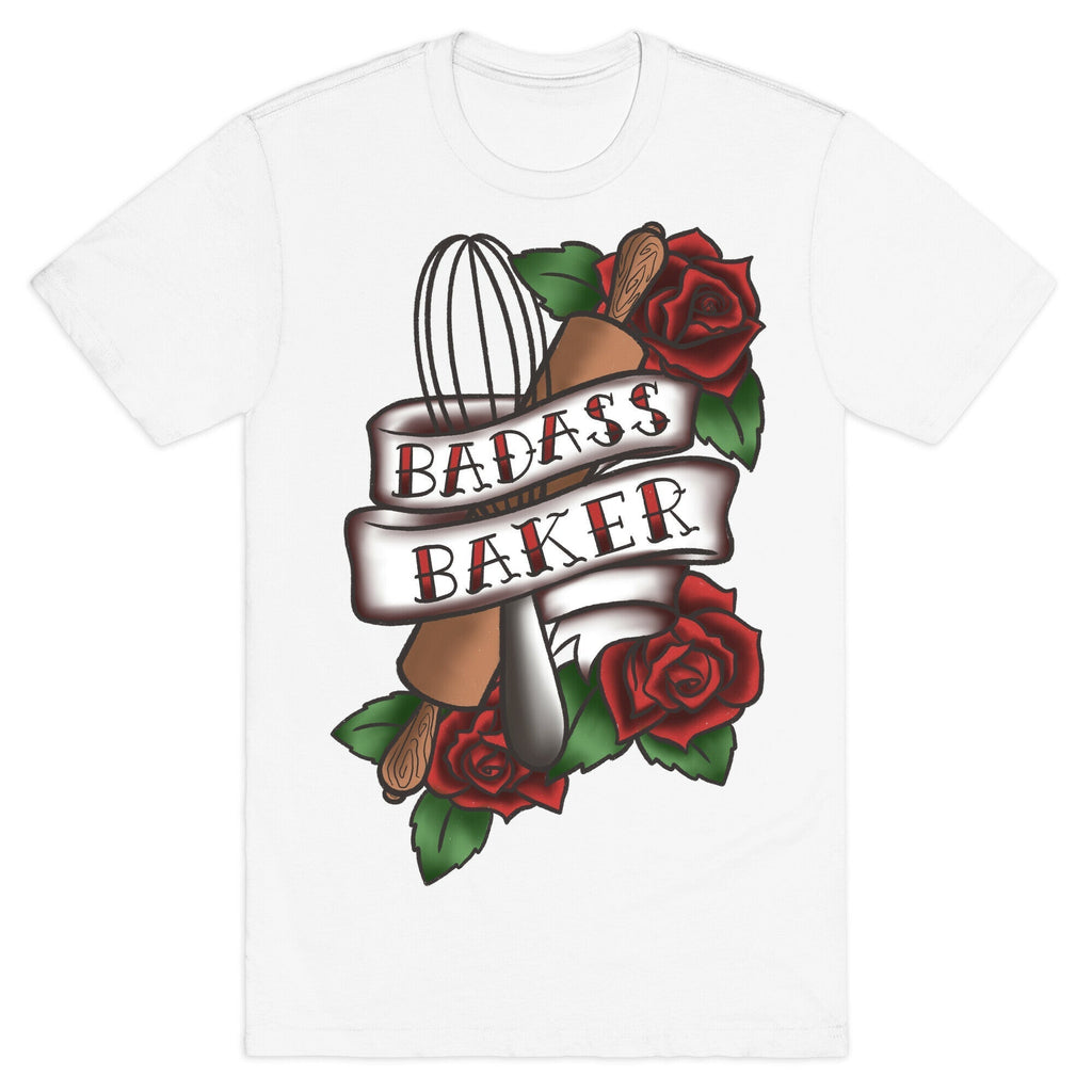 Badass Baker T-Shirt Hoodie, Sweatshirt | CoreVibeTees.com (Image 2)