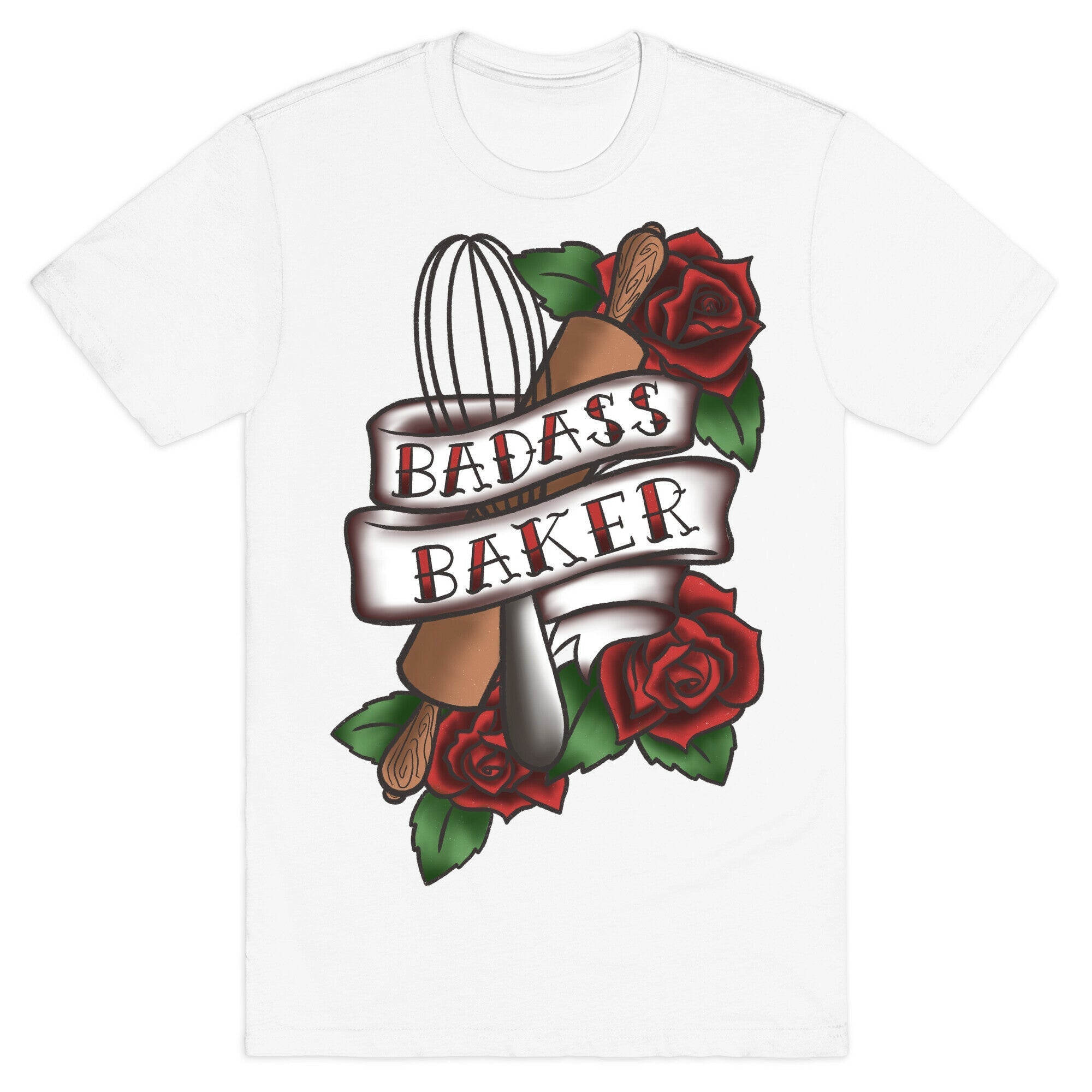 Badass Baker T-Shirt Hoodie, Sweatshirt | CoreVibeTees.com (Image 2)