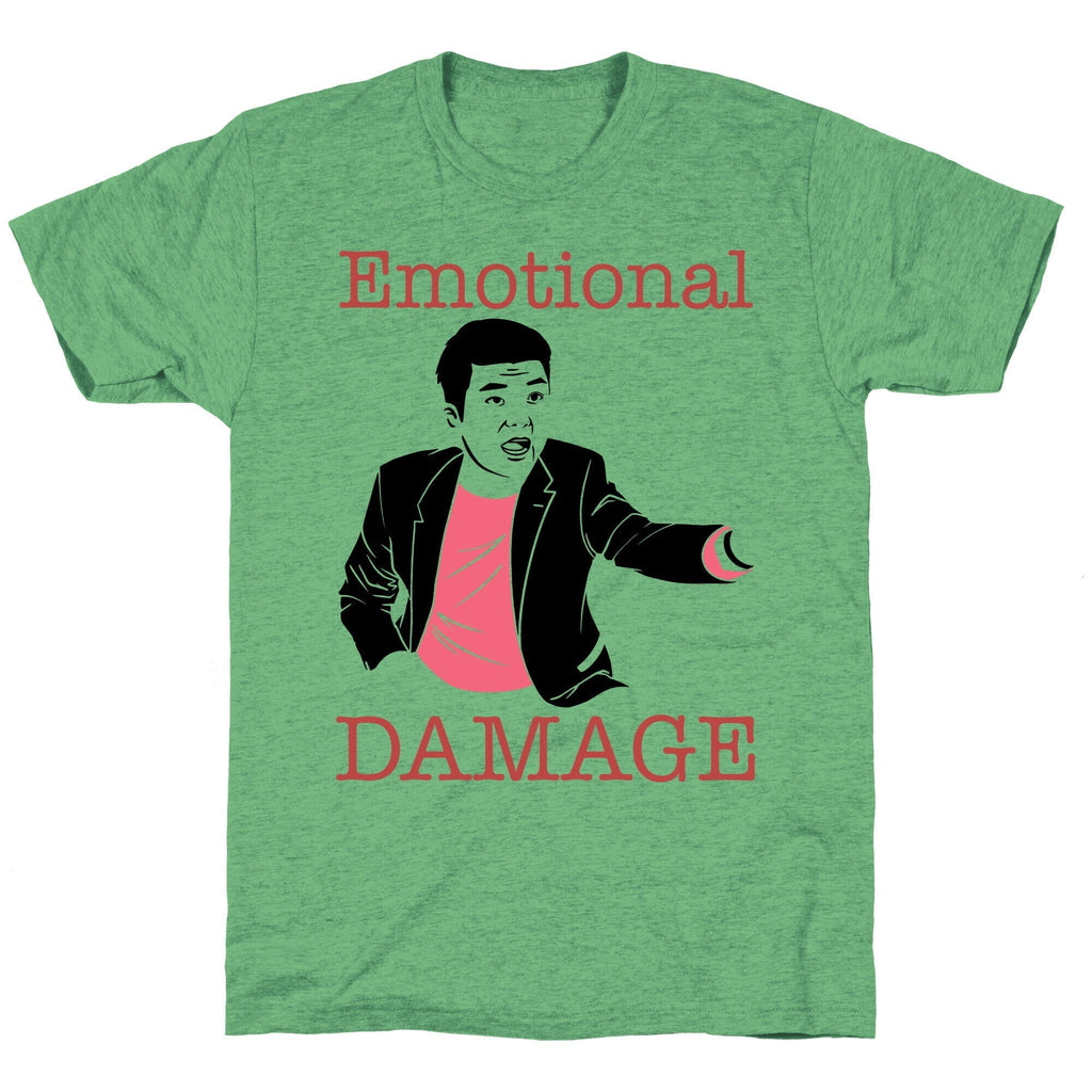 Emotional Damage Meme Unisex Triblend Tee Hoodie, Sweatshirt | CoreVibeTees.com (Image 1)